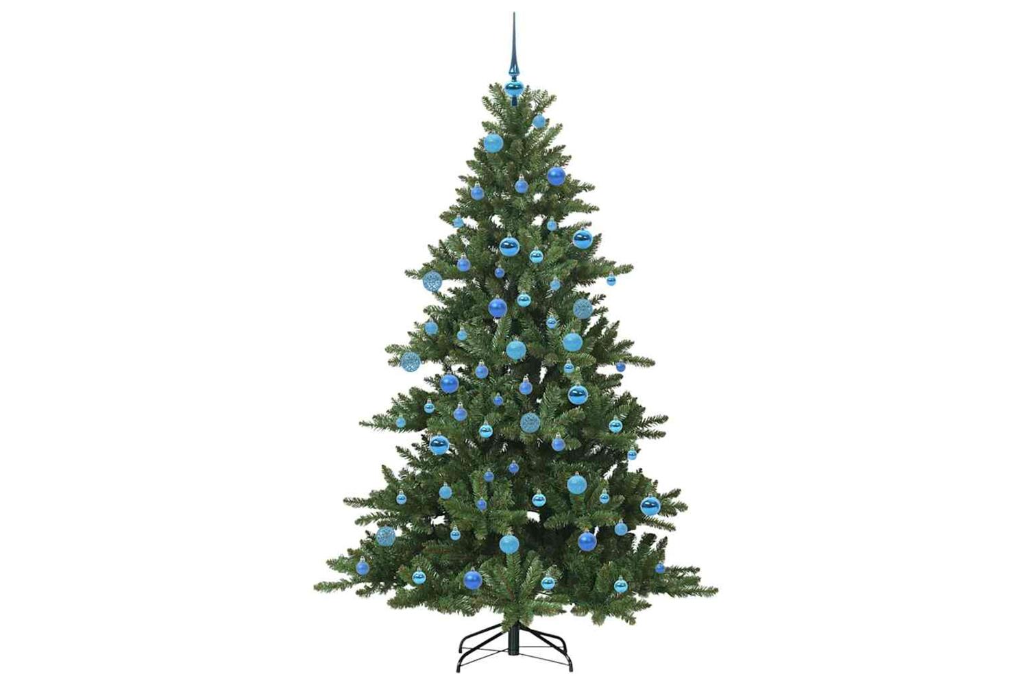 Vidaxl Artificial Hinged Christmas Tree With 300 Leds 180 Cm Pvc-4