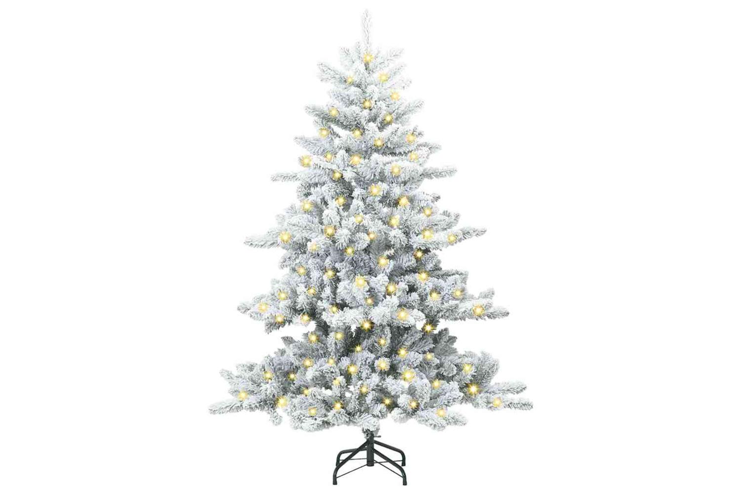 Vidaxl Artificial Hinged Christmas Tree With 150 Leds 150 Cm Pvc-3