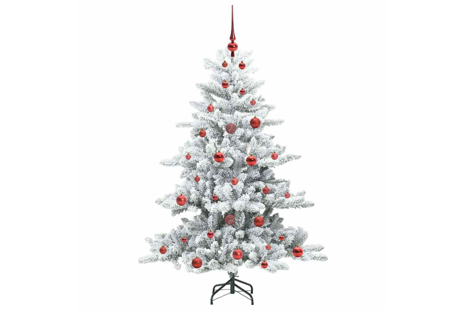Vidaxl Artificial Hinged Christmas Tree With 150 Leds 150 Cm Pvc-4