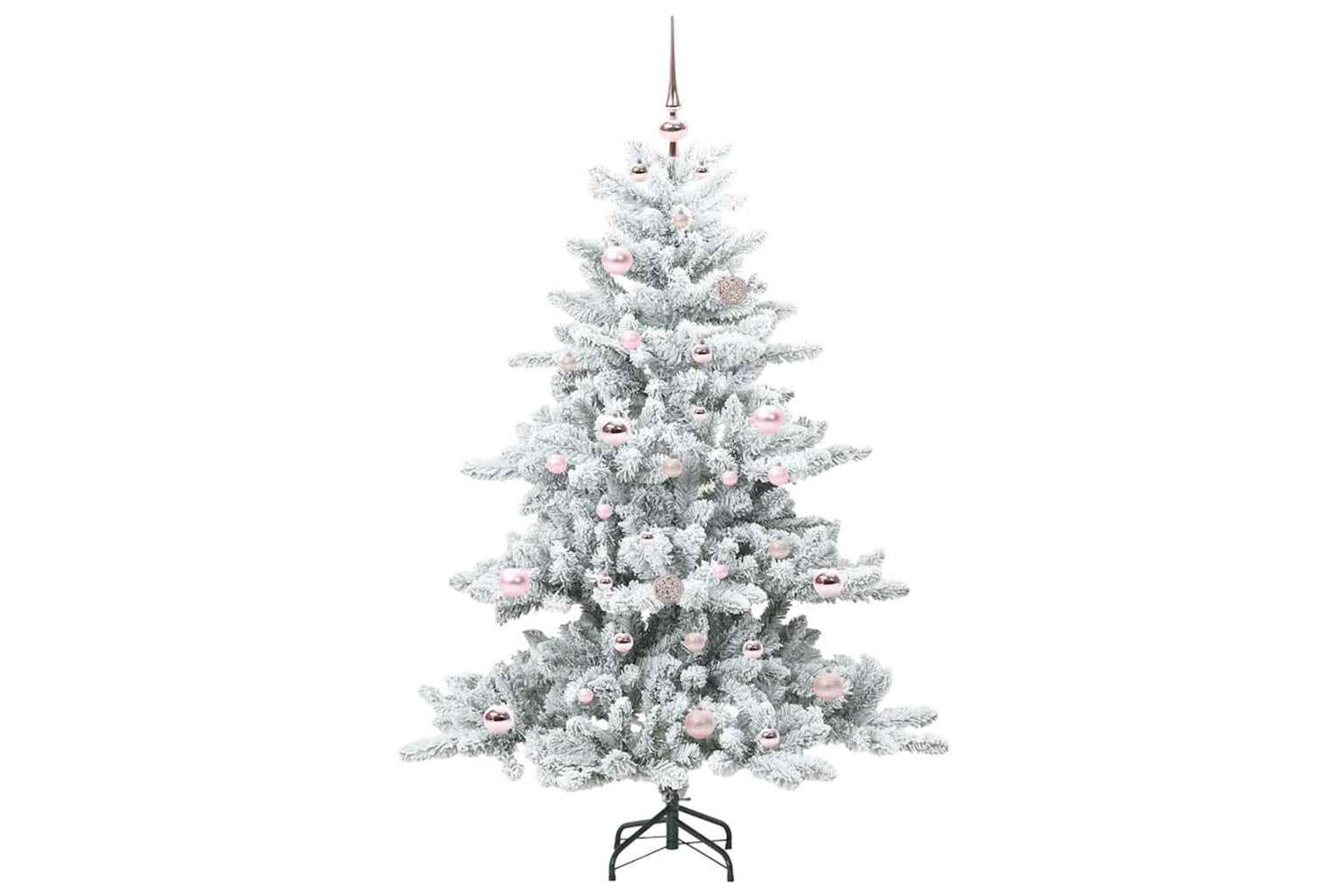 Vidaxl Artificial Hinged Christmas Tree With 150 Leds 150 Cm Pvc-3
