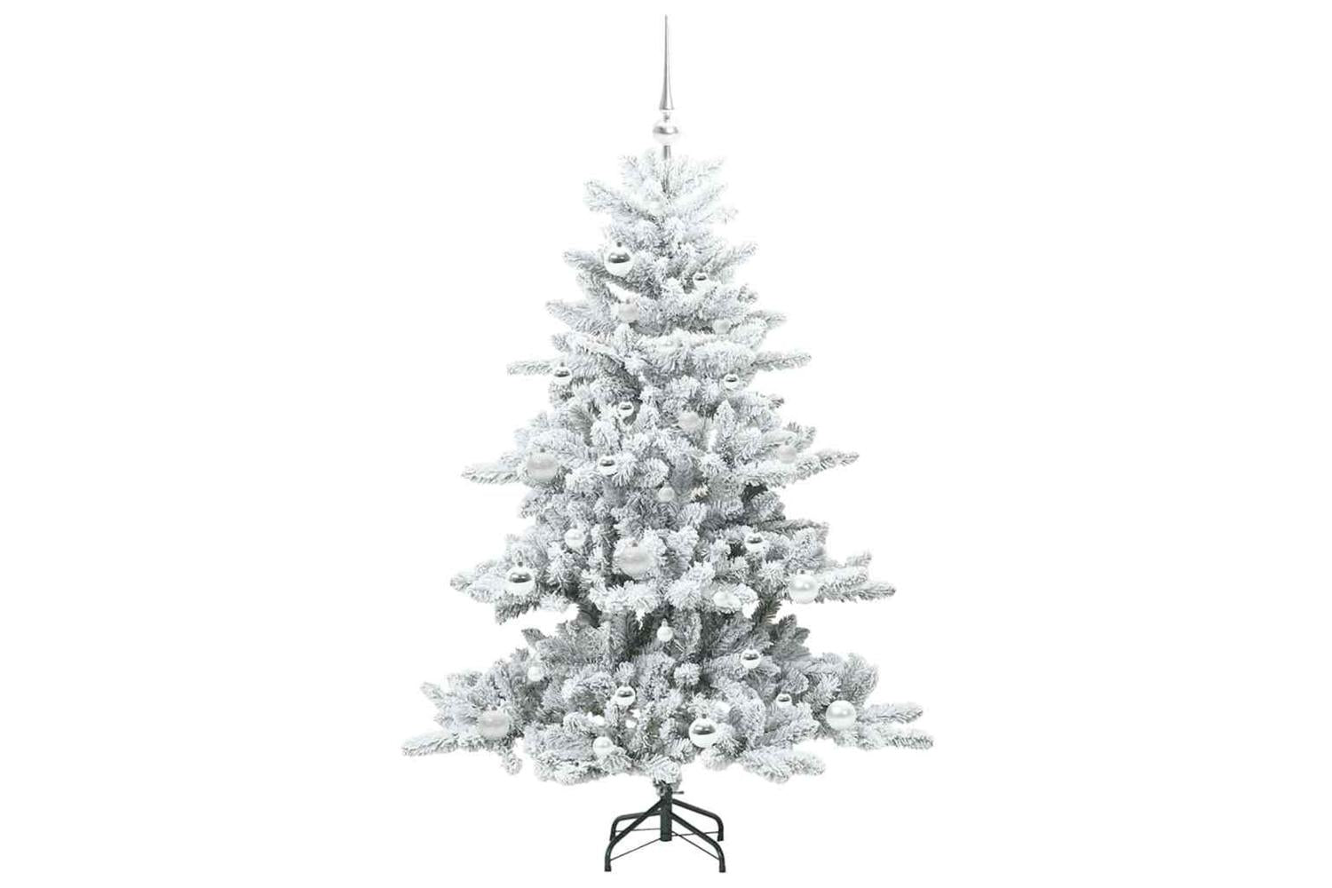 Vidaxl Artificial Hinged Christmas Tree With 150 Leds 150 Cm Pvc-4
