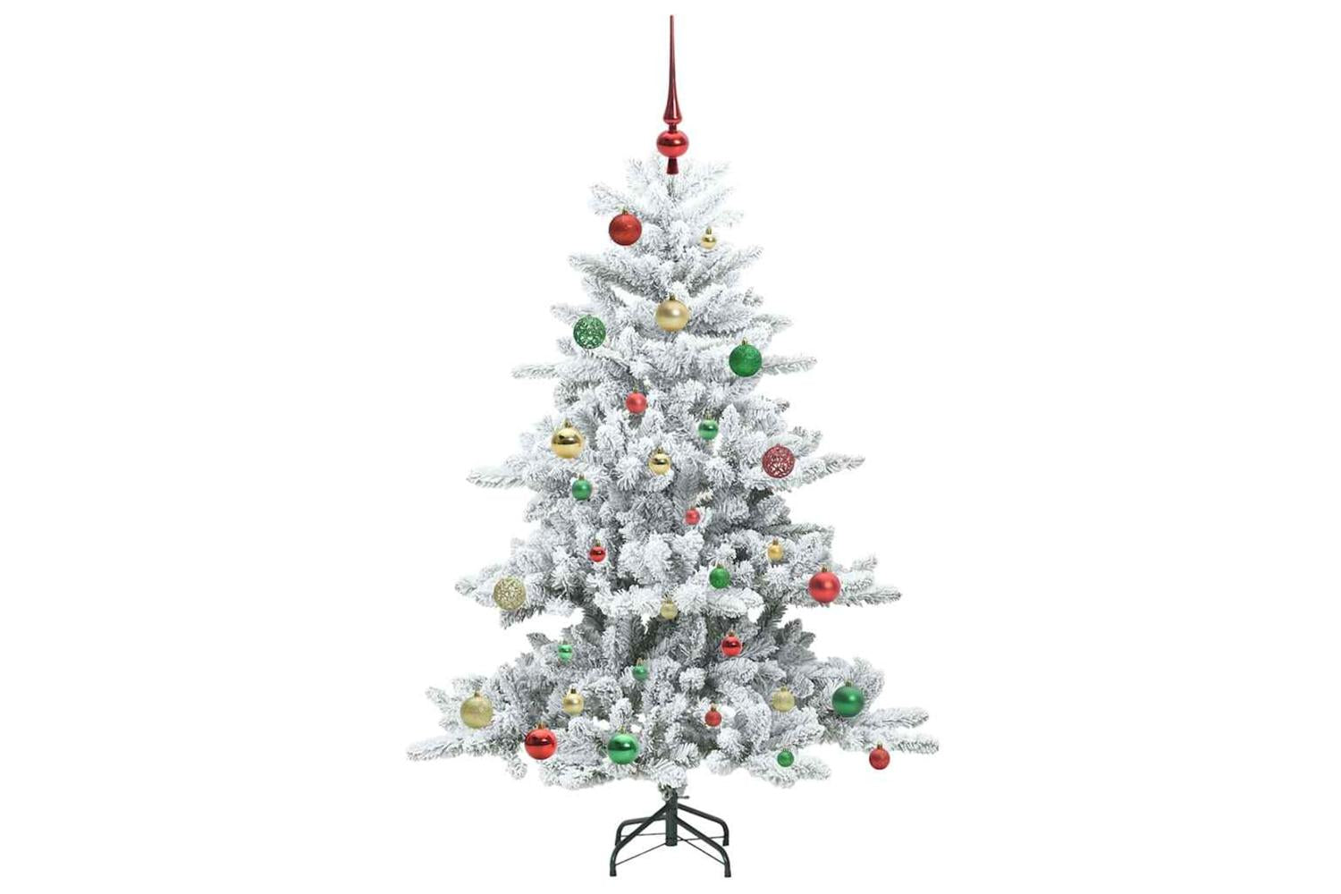Vidaxl Artificial Hinged Christmas Tree With 150 Leds 150 Cm Pvc-6