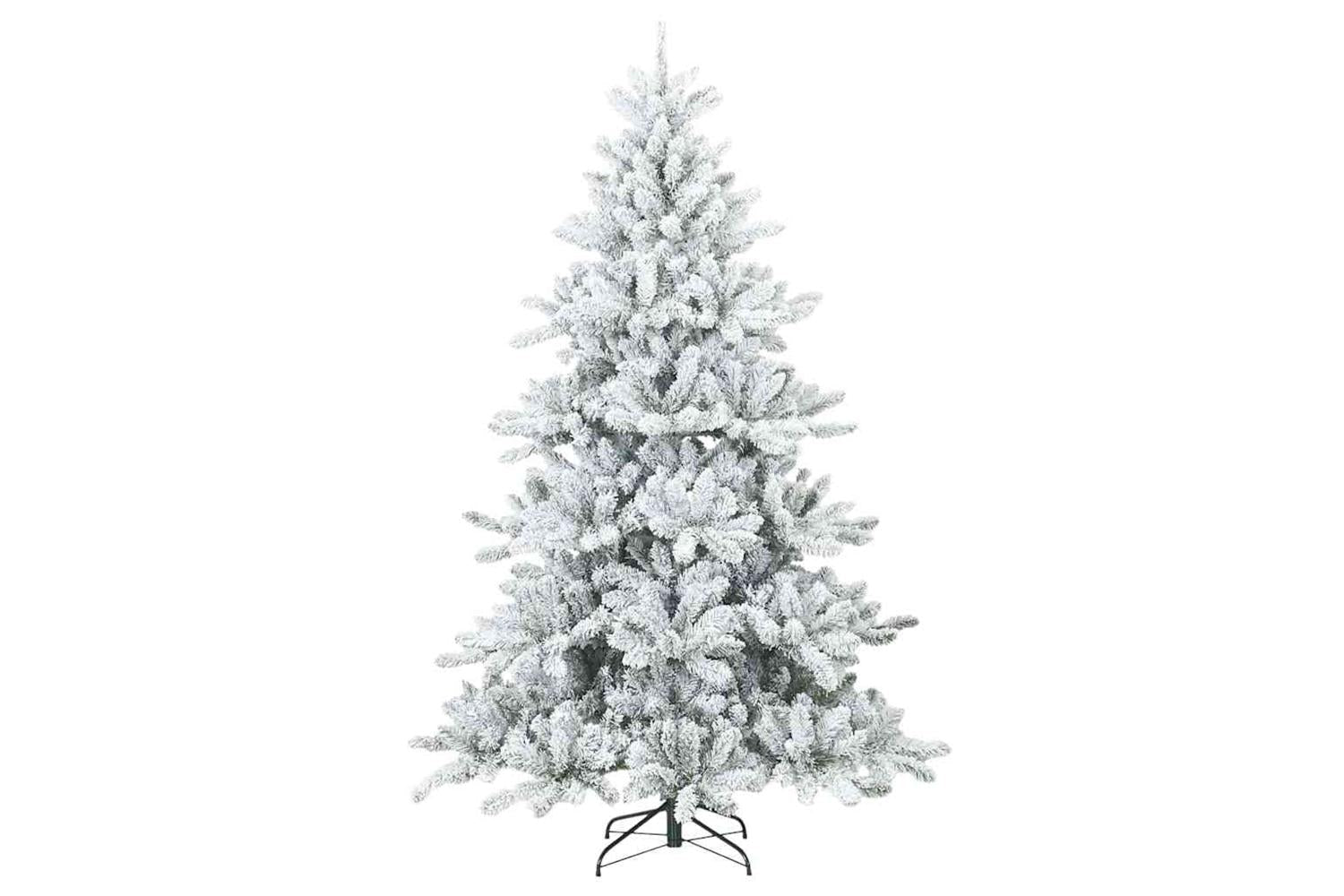 Vidaxl Artificial Hinged Christmas Tree With 300 Leds 180 Cm Pvc-5