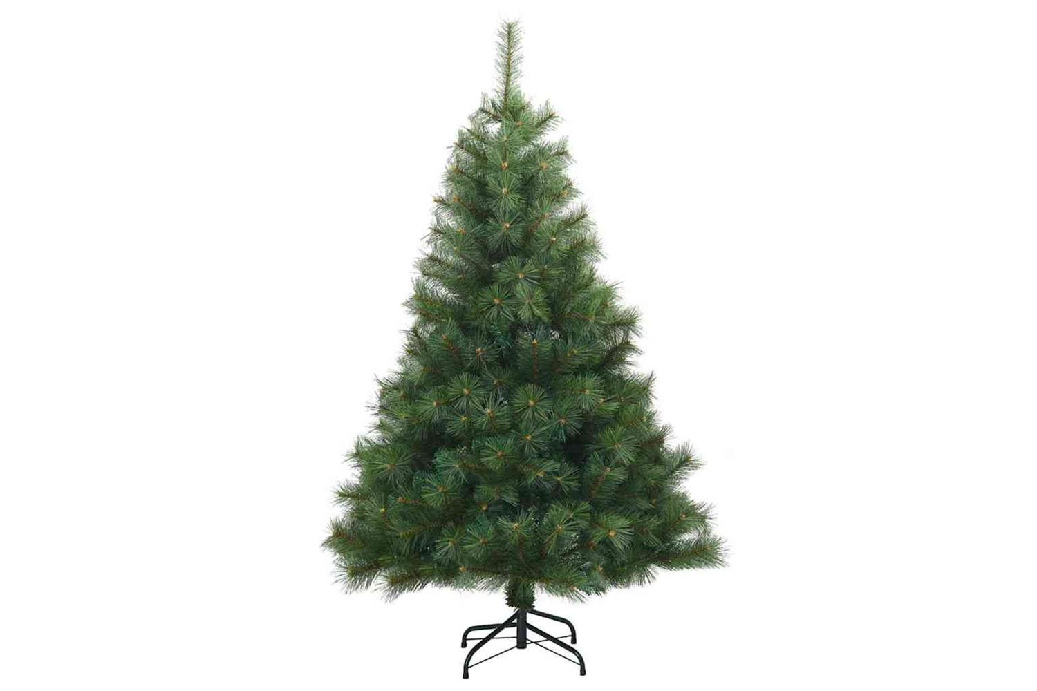 Vidaxl Artificial Christmas Tree With 150 Leds Green 120 Cm Pe And Pvc-5