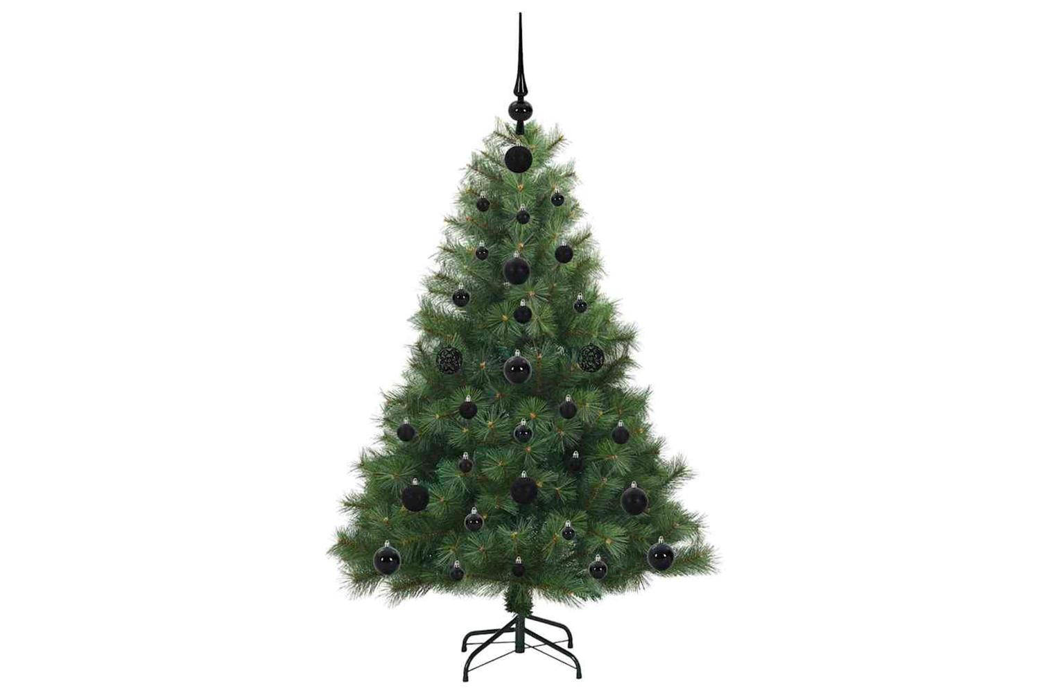 Vidaxl Artificial Christmas Tree With 150 Leds Green 120 Cm Pe And Pvc-4