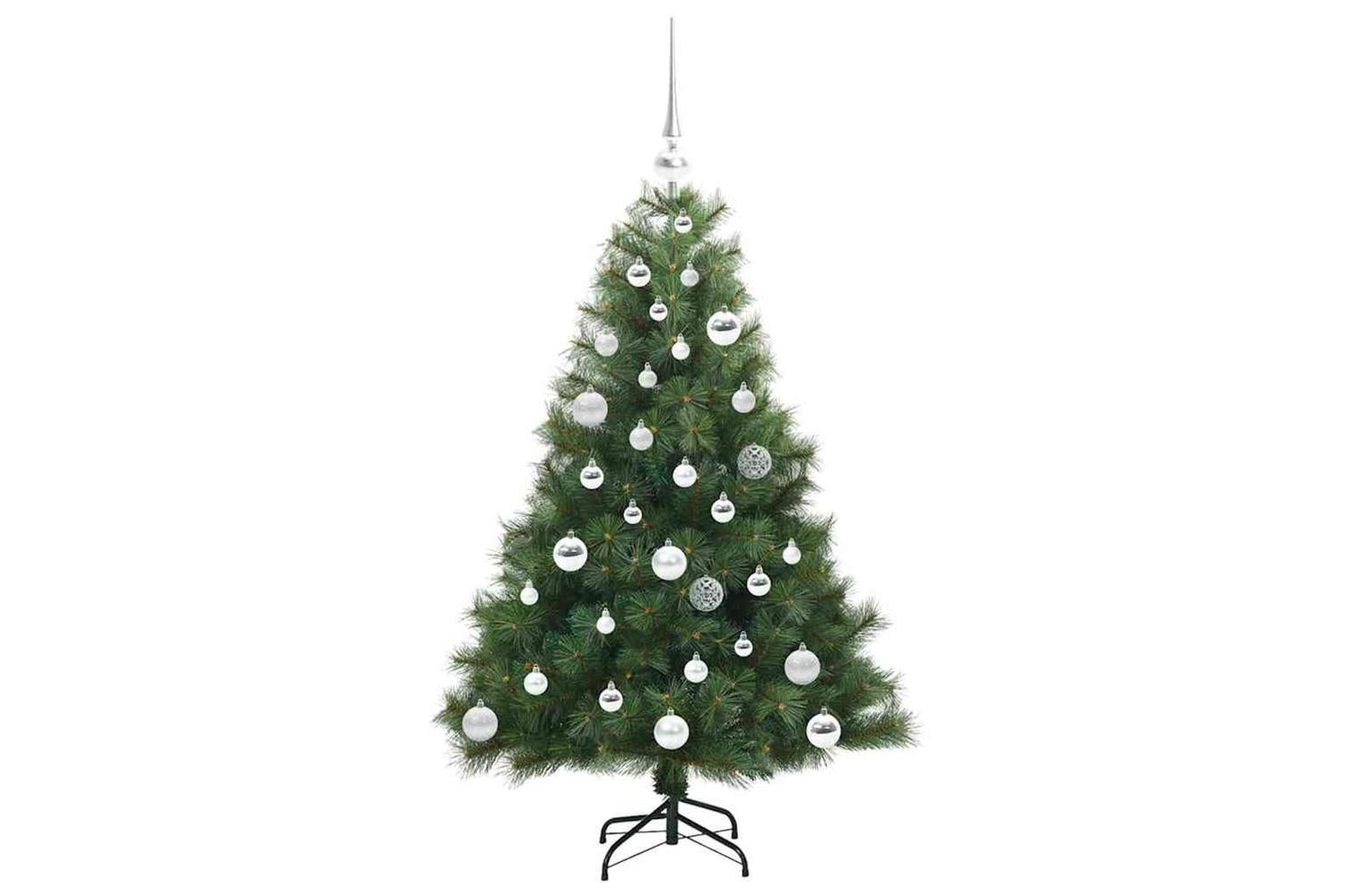 Vidaxl Artificial Christmas Tree With 150 Leds Green 120 Cm Pe And Pvc-4