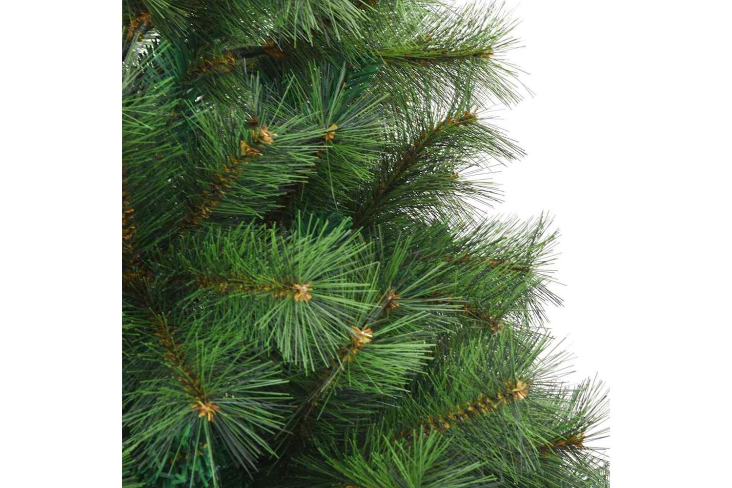 Vidaxl Artificial Christmas Tree With 150 Leds Green 150 Cm Pe And Pvc-10