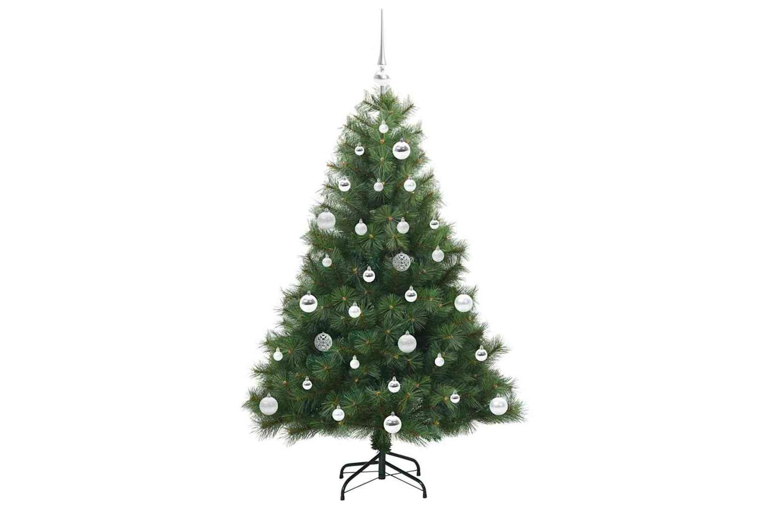Vidaxl Artificial Christmas Tree With 150 Leds Green 150 Cm Pe And Pvc-3