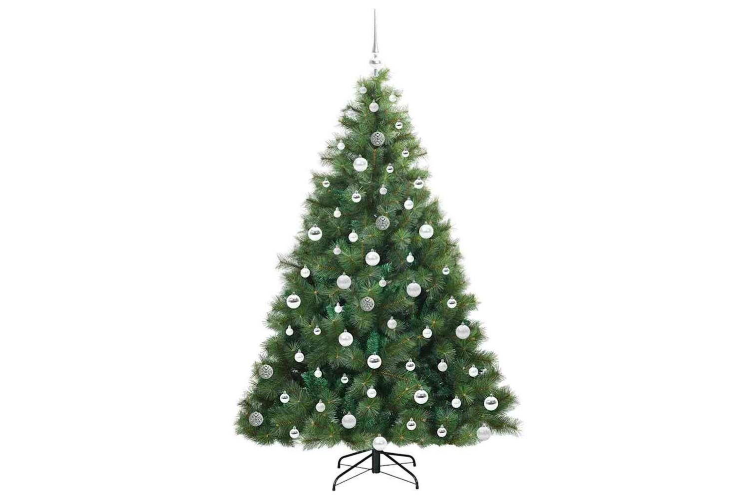 Vidaxl Artificial Christmas Tree With 300 Leds Green 180 Cm Pe And Pvc-4
