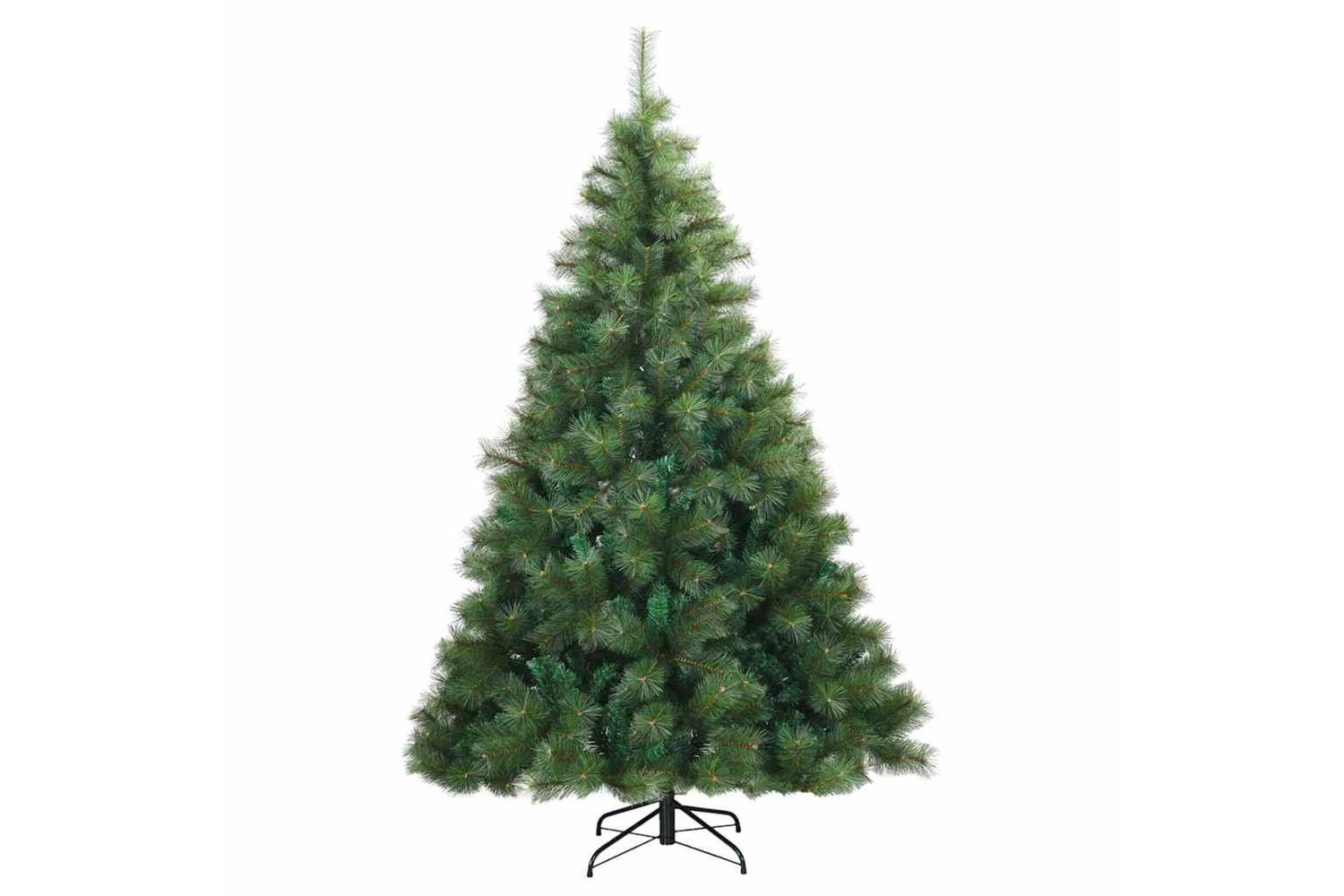 Vidaxl Artificial Christmas Tree With 300 Leds Green 180 Cm Pe And Pvc-5
