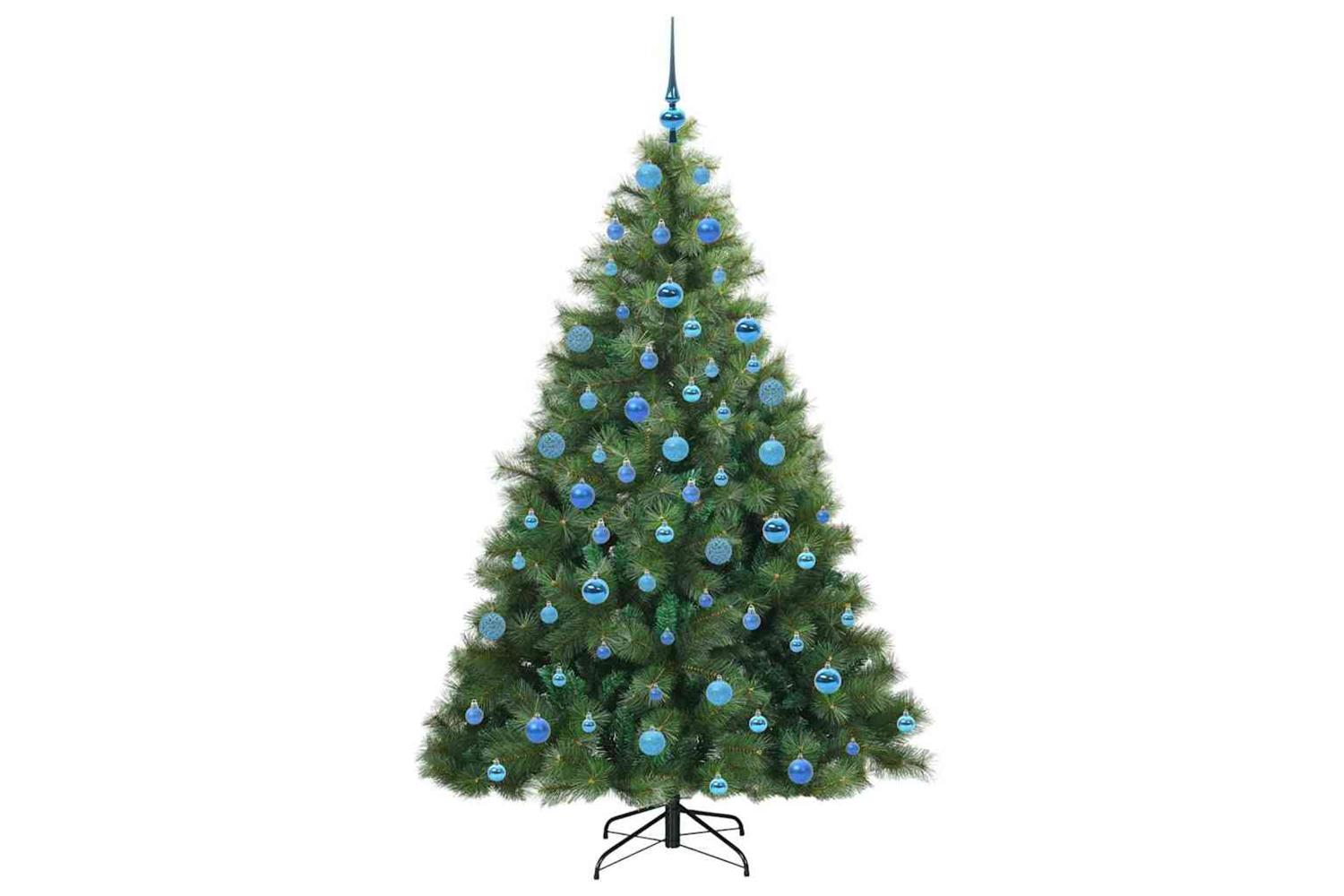 Vidaxl Artificial Christmas Tree With 300 Leds Green 180 Cm Pe And Pvc-4