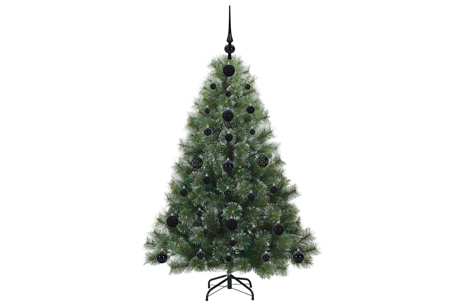 Vidaxl Artificial Christmas Tree With 150 Leds Green 120 Cm Pe And Pvc-4
