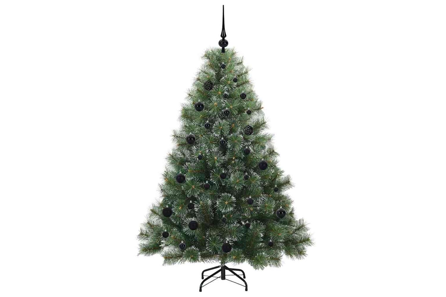 Vidaxl Artificial Christmas Tree With 150 Leds Green 150 Cm Pe And Pvc-4