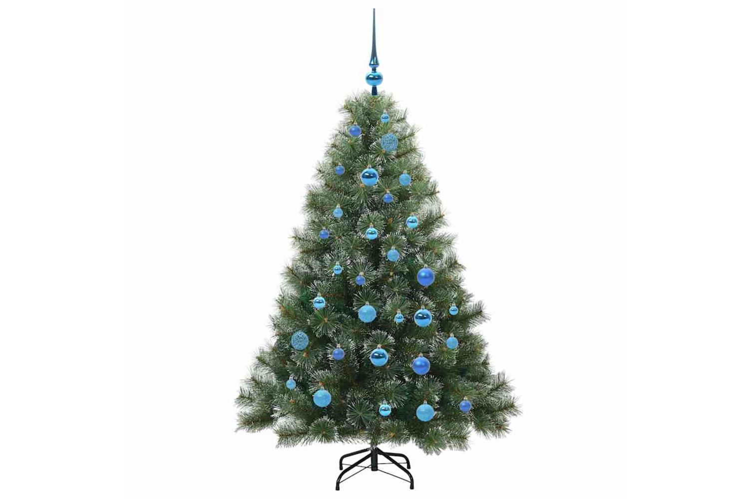 Vidaxl Artificial Christmas Tree With 150 Leds Green 150 Cm Pe And Pvc-4