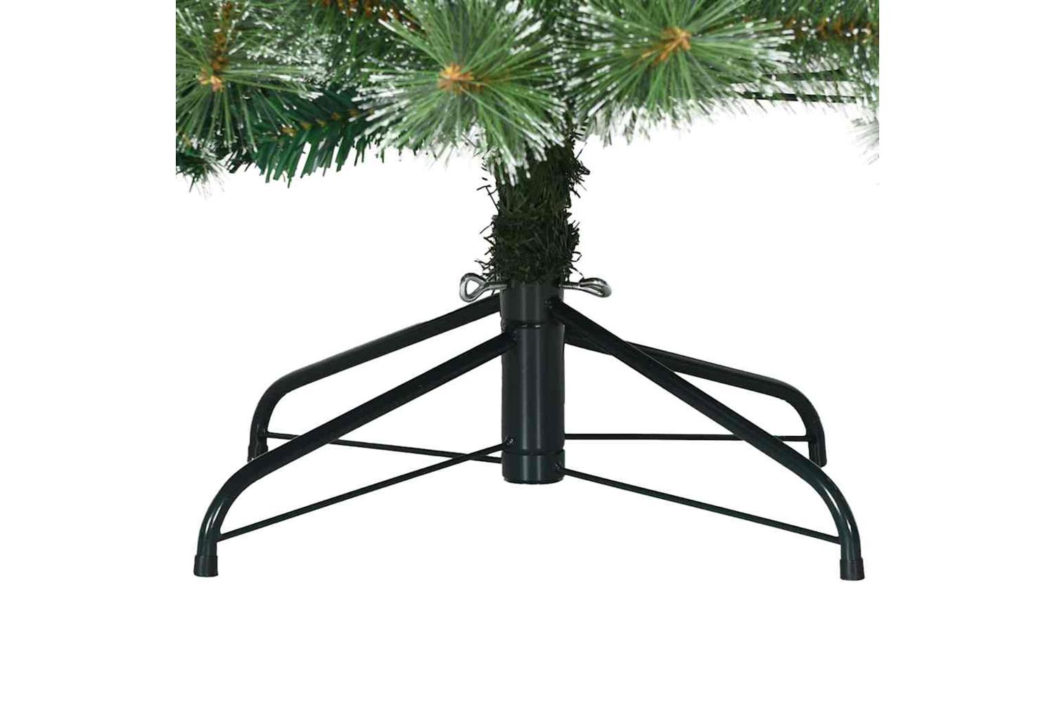 Vidaxl Artificial Christmas Tree With 300 Leds Green 210 Cm Pe And Pvc-8