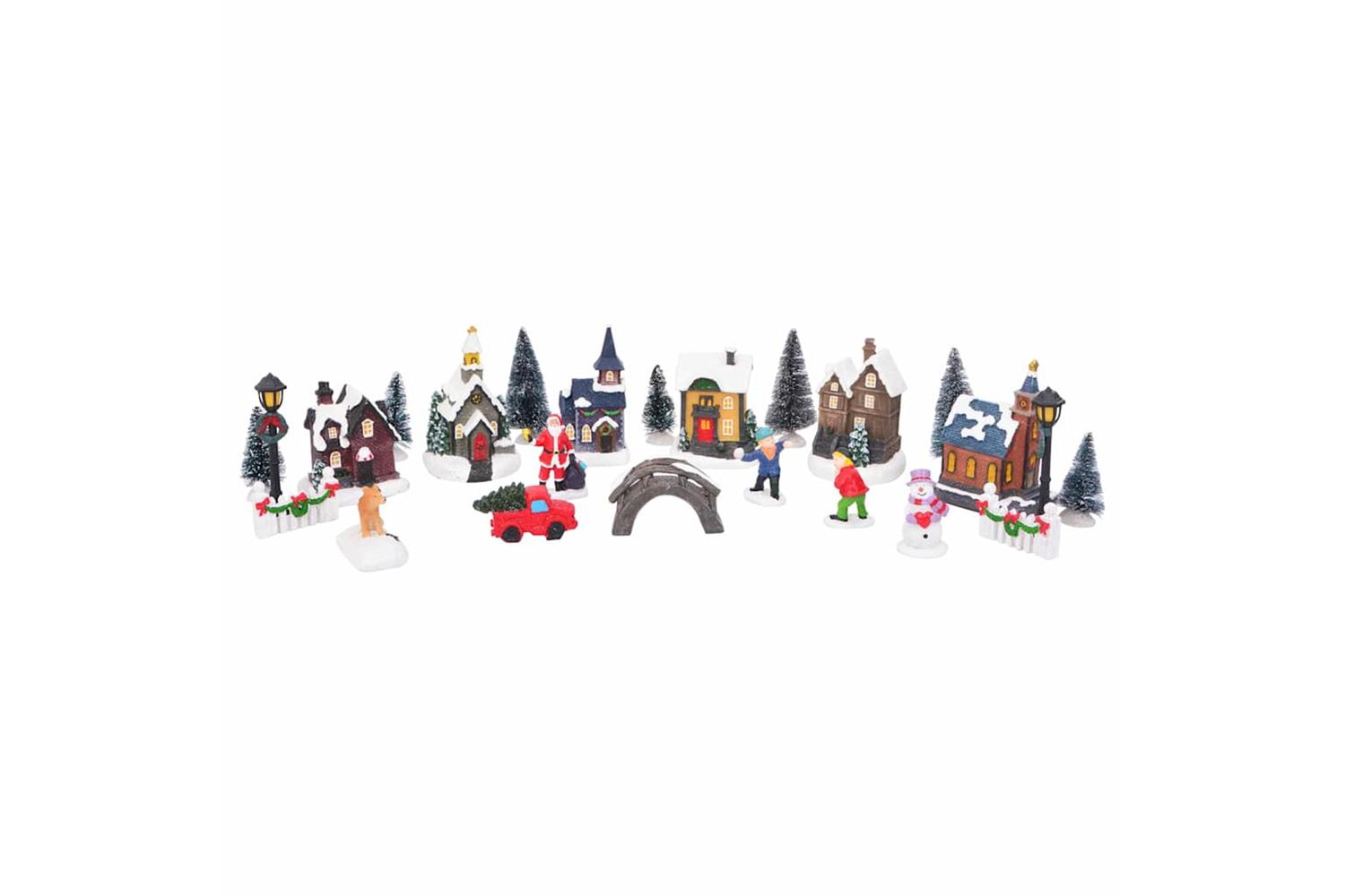 Vidaxl Christmas Tabletop Decor Multicolour Resin-2