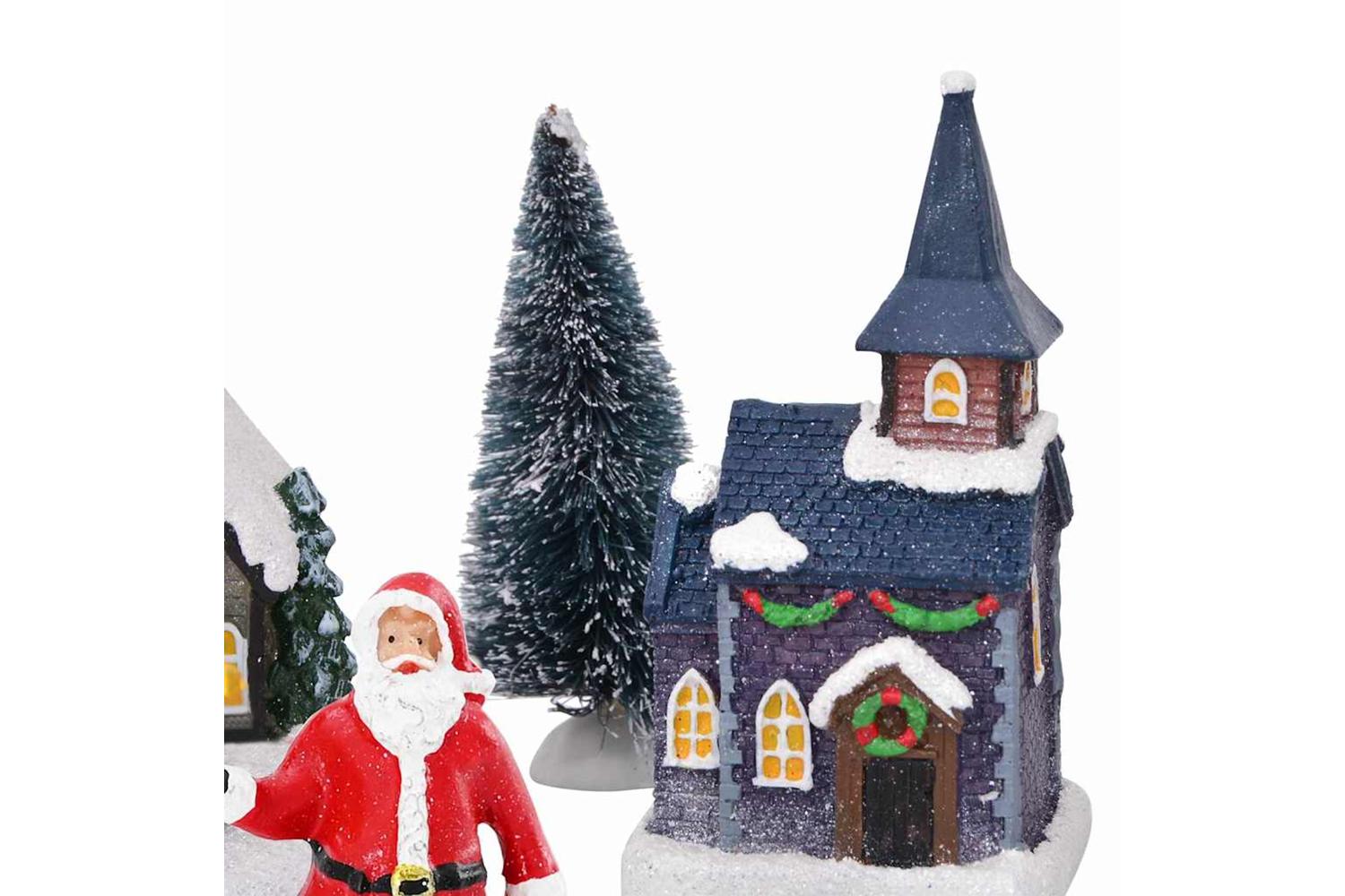 Vidaxl Christmas Tabletop Decor Multicolour Resin-7