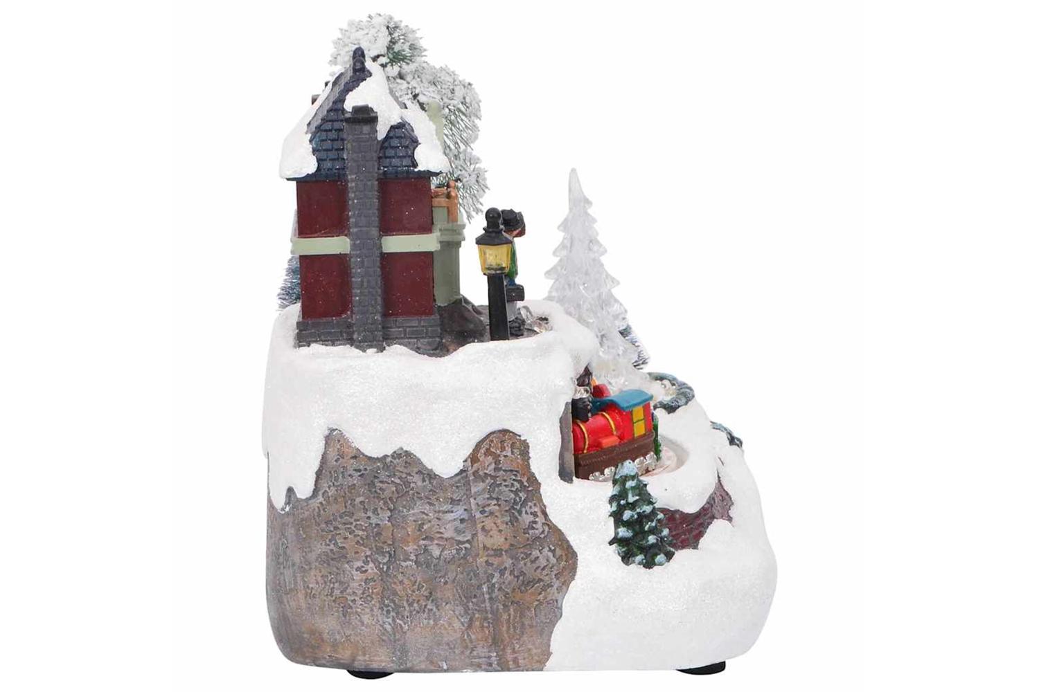 Vidaxl Christmas Tabletop Multicolour 235 X 16 X 185 Cm Resin-4