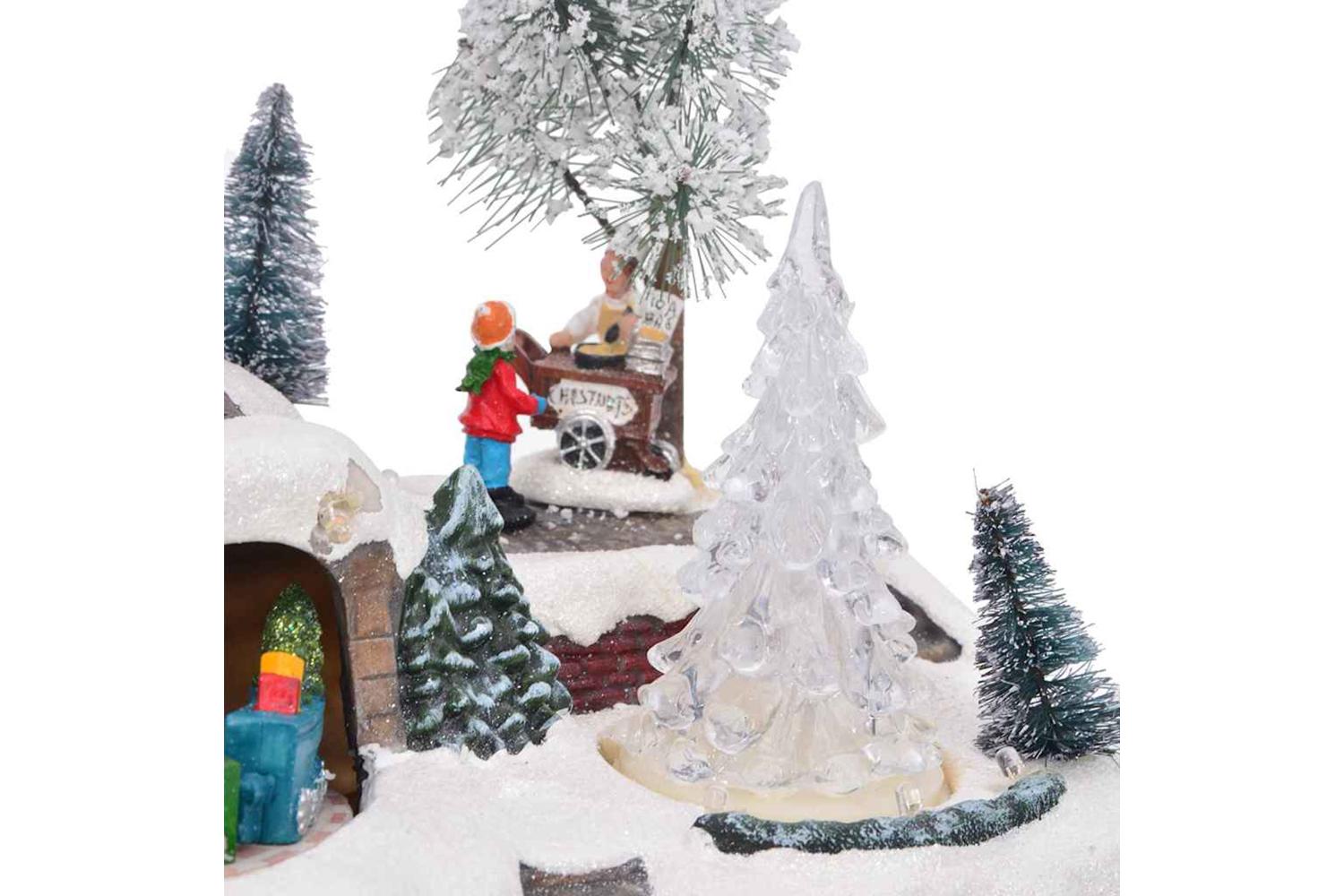 Vidaxl Christmas Tabletop Multicolour 235 X 16 X 185 Cm Resin-6