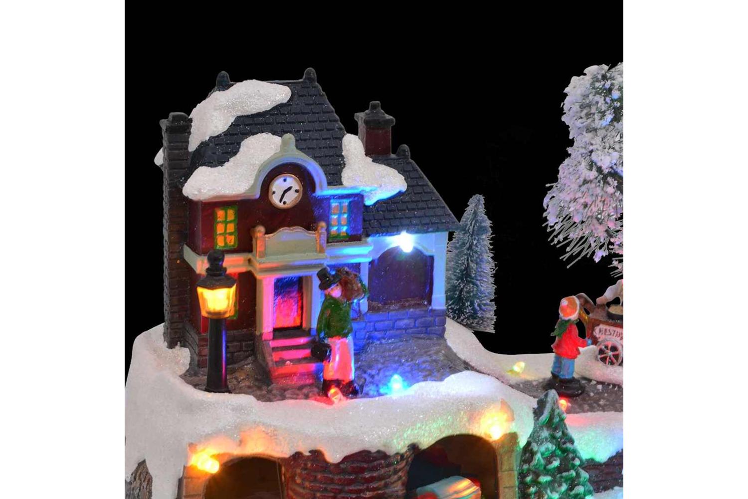 Vidaxl Christmas Tabletop Multicolour 235 X 16 X 185 Cm Resin-7