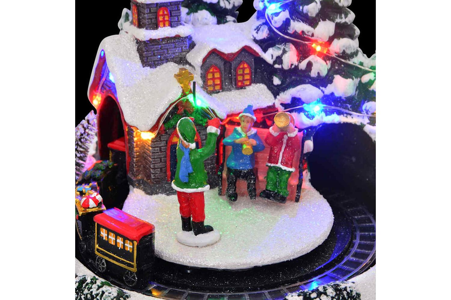 Vidaxl Christmas Tabletop Multicolour 16 X 16 X 19 Cm Resin-7