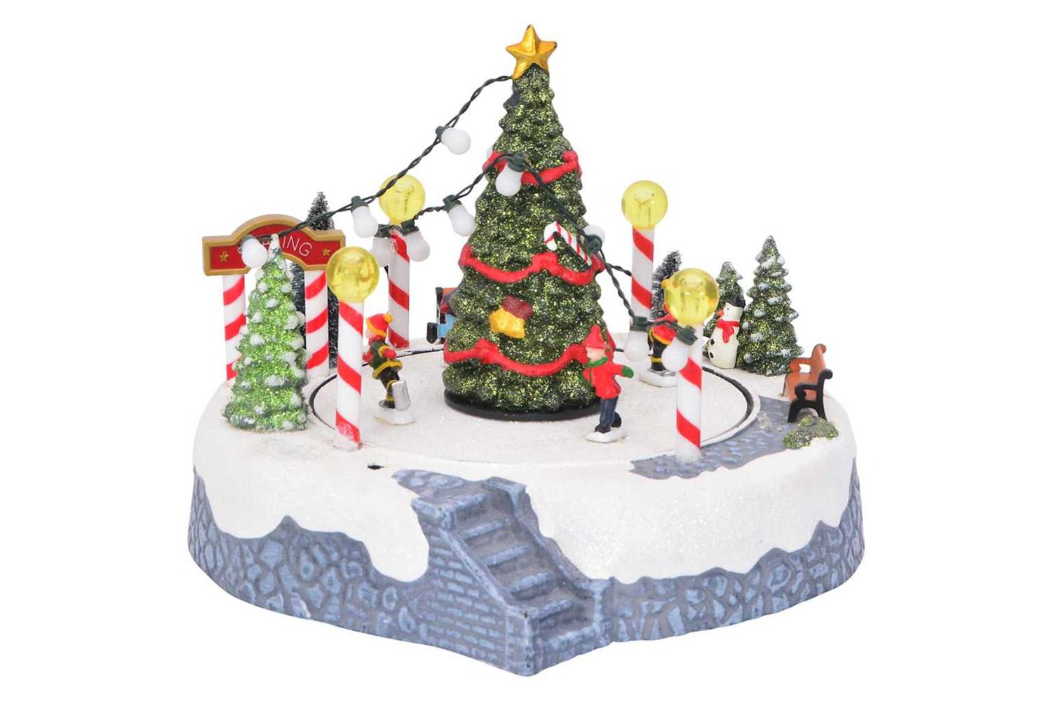Vidaxl Christmas Village Decoration Multicolour 22 X 215 X 17 Cm-2