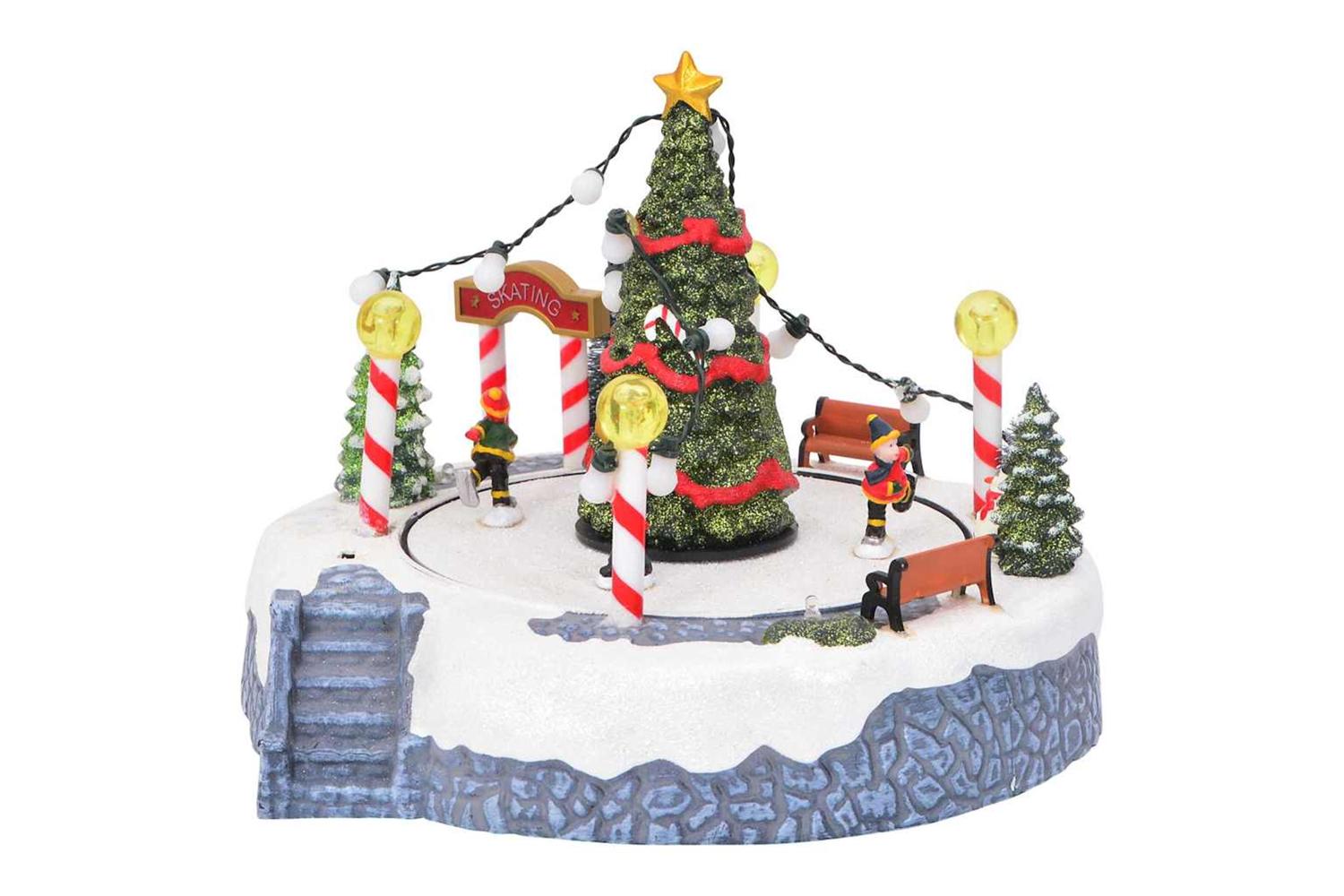 Vidaxl Christmas Village Decoration Multicolour 22 X 215 X 17 Cm-3