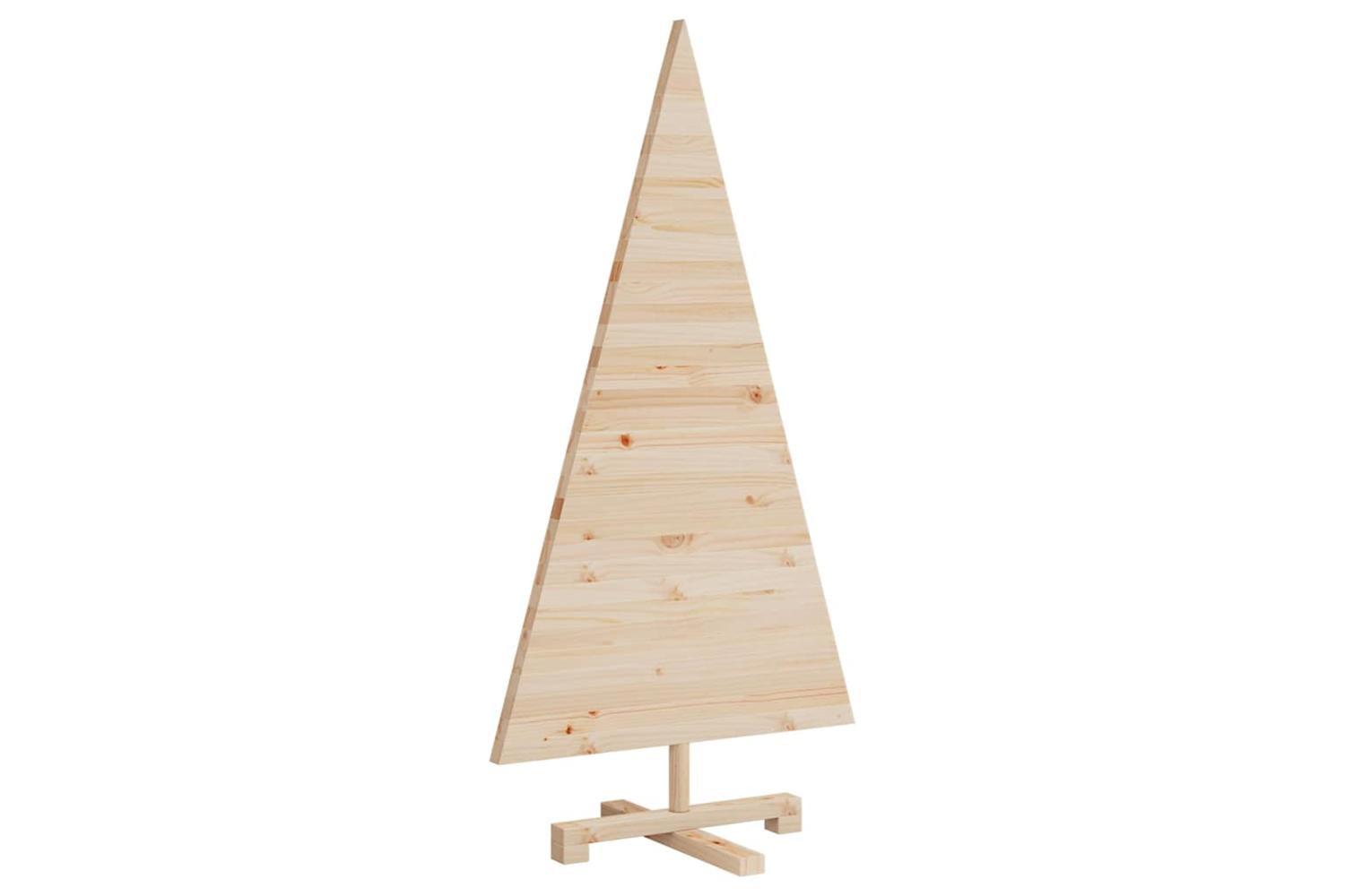 Vidaxl Christmas Trees With Stand Natural 120 Cm Solid Pine Wood-5