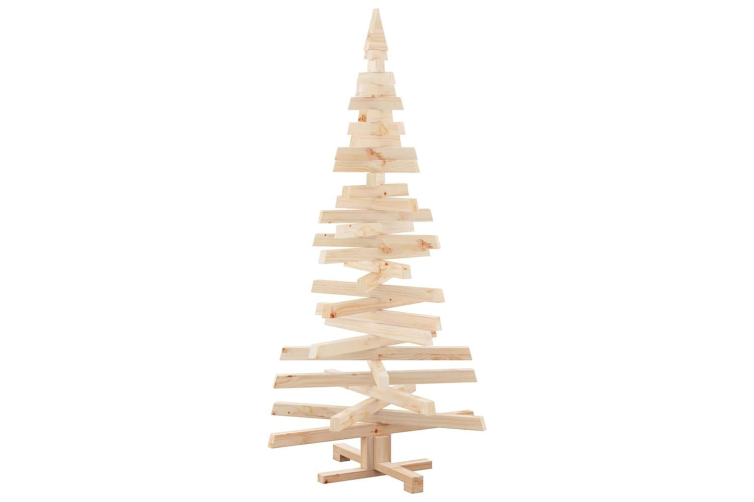 Vidaxl Christmas Trees With Stand Natural 150 Cm Solid Pine Wood