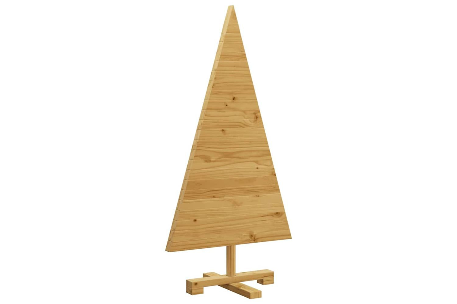 Vidaxl Christmas Trees With Stand Brown 90 Cm Solid Pine Wood-4