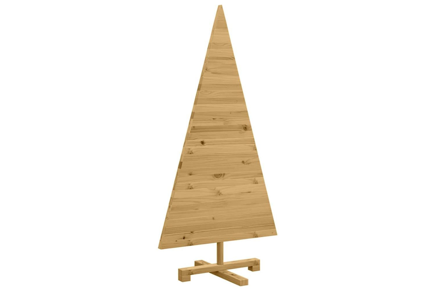 Vidaxl Christmas Trees With Stand Brown 120 Cm Solid Pine Wood-5