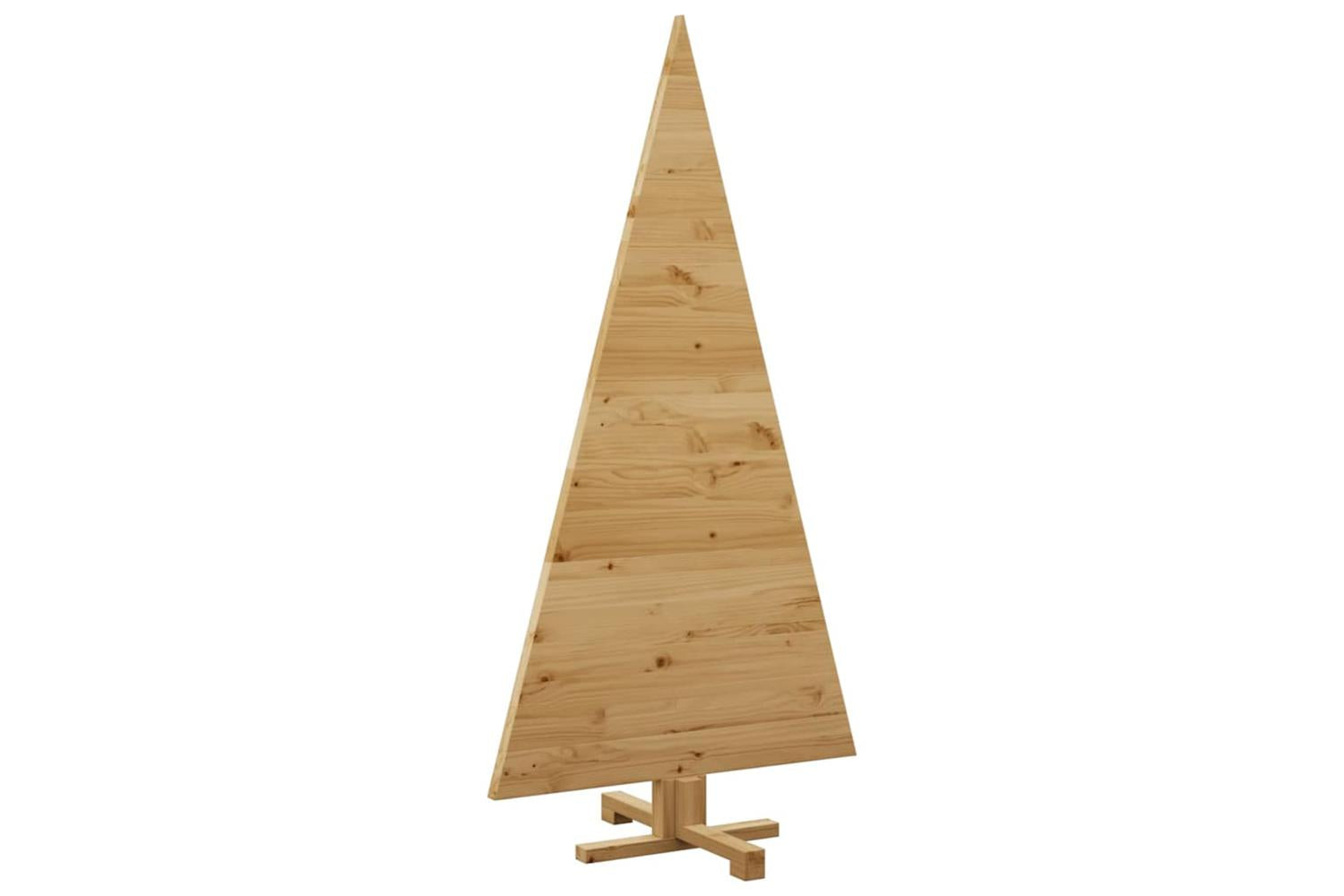 Vidaxl Christmas Trees With Stand Brown 150 Cm Solid Pine Wood-5