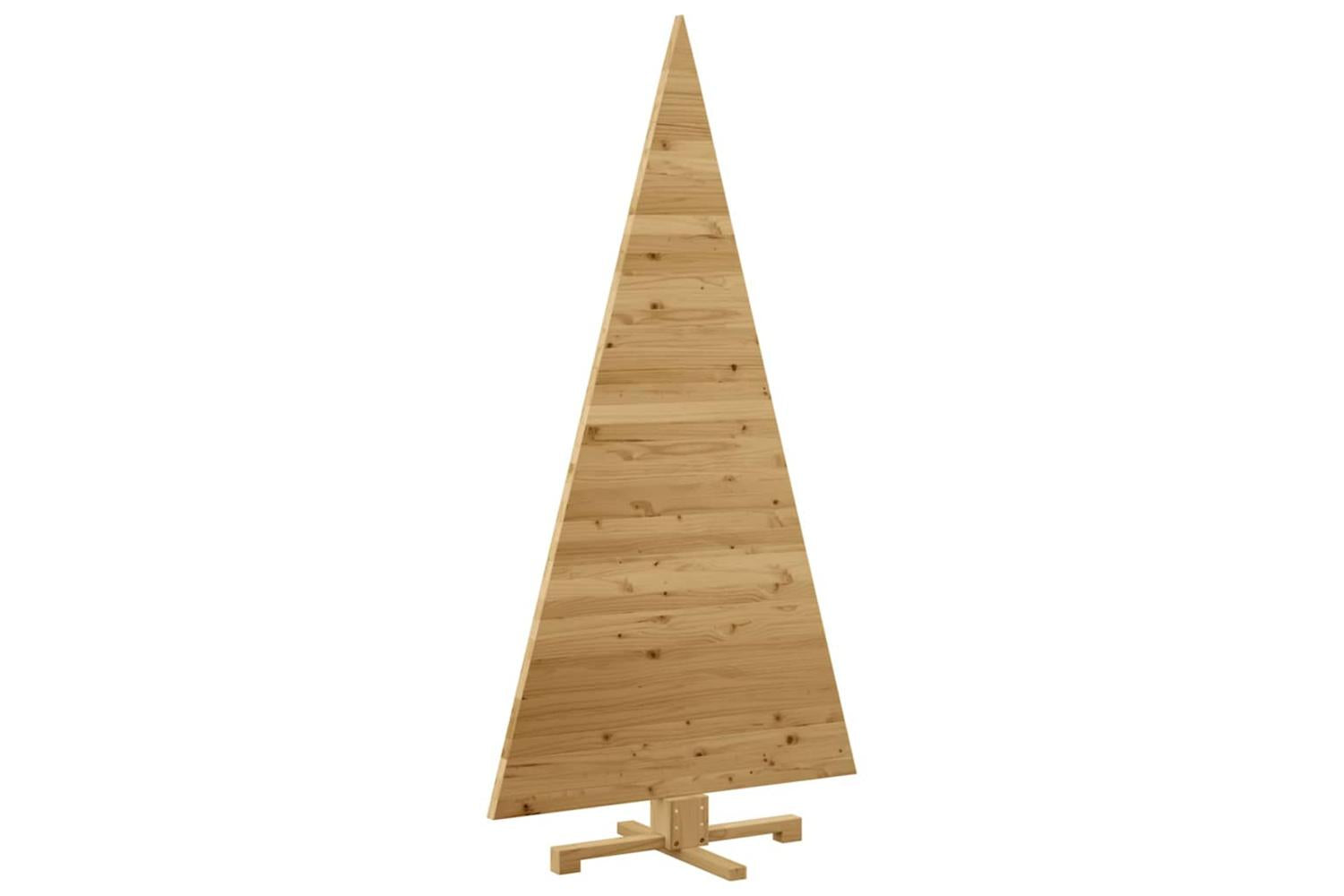 Vidaxl Christmas Trees With Stand Brown 180 Cm Solid Pine Wood-5
