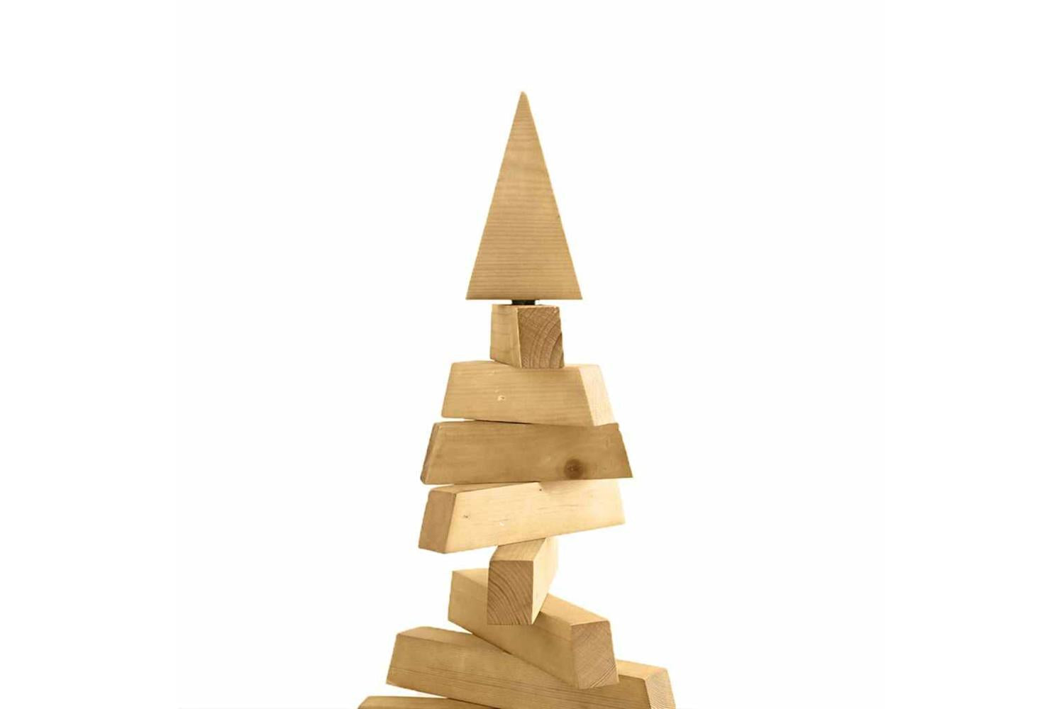 Vidaxl Christmas Trees With Stand Brown 180 Cm Solid Pine Wood-10