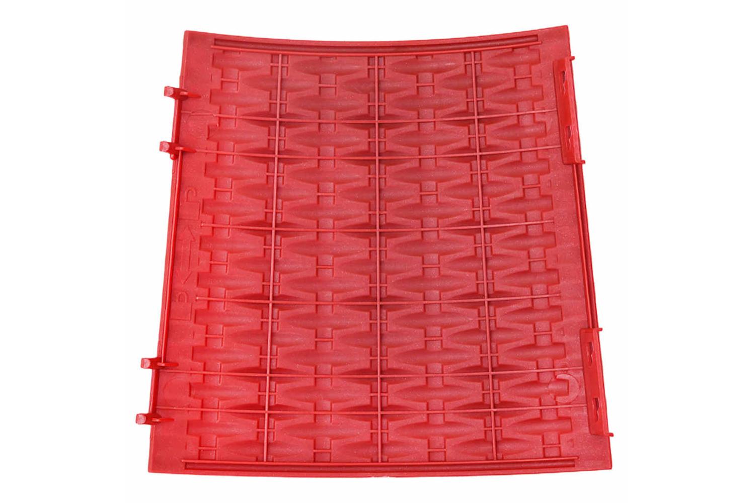 Vidaxl Christmastreeskirt Red 65 X 23 Cm Plastic-5