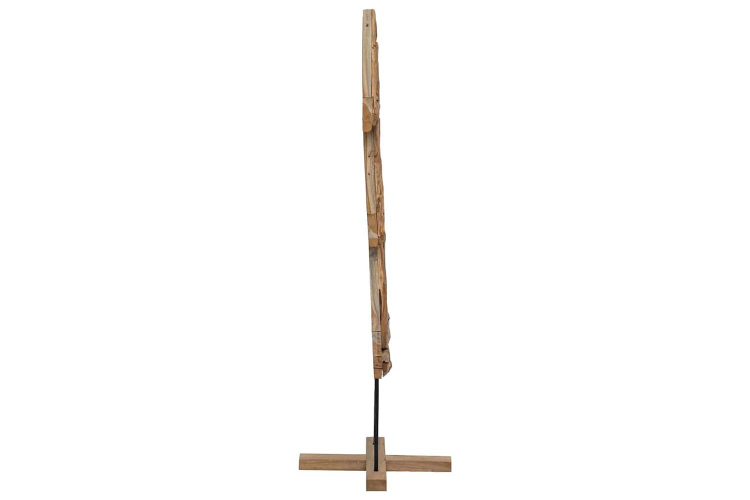 Vidaxl Christmas Tree With Stand Brown 90 Cm Solid Teak Wood-6