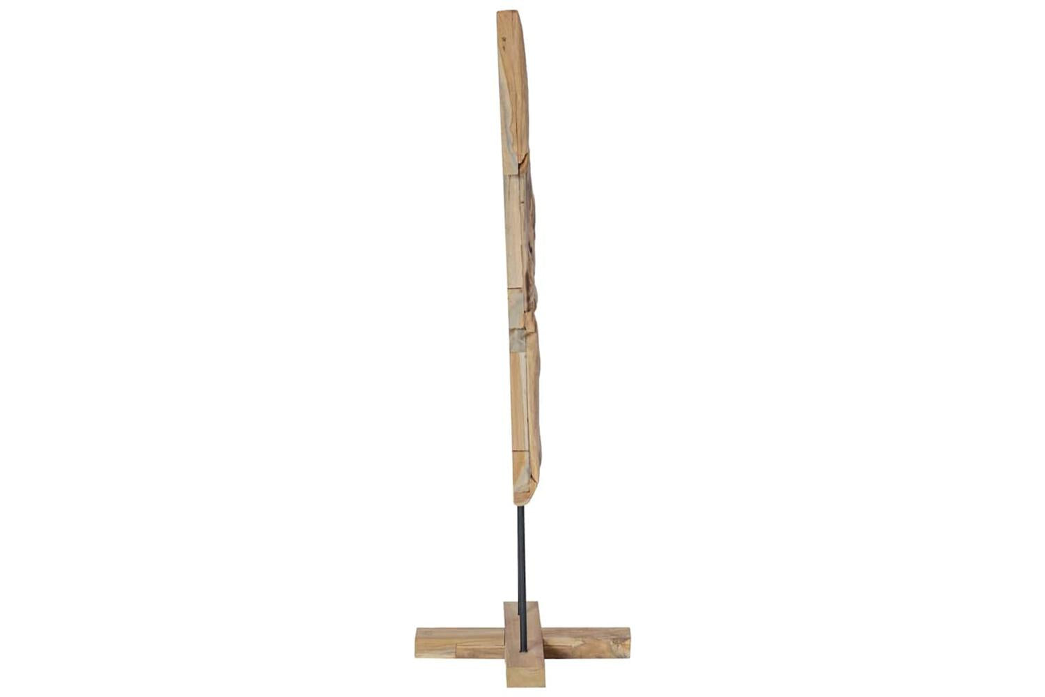 Vidaxl Christmas Tree With Stand Brown 120 Cm Solid Teak Wood-5