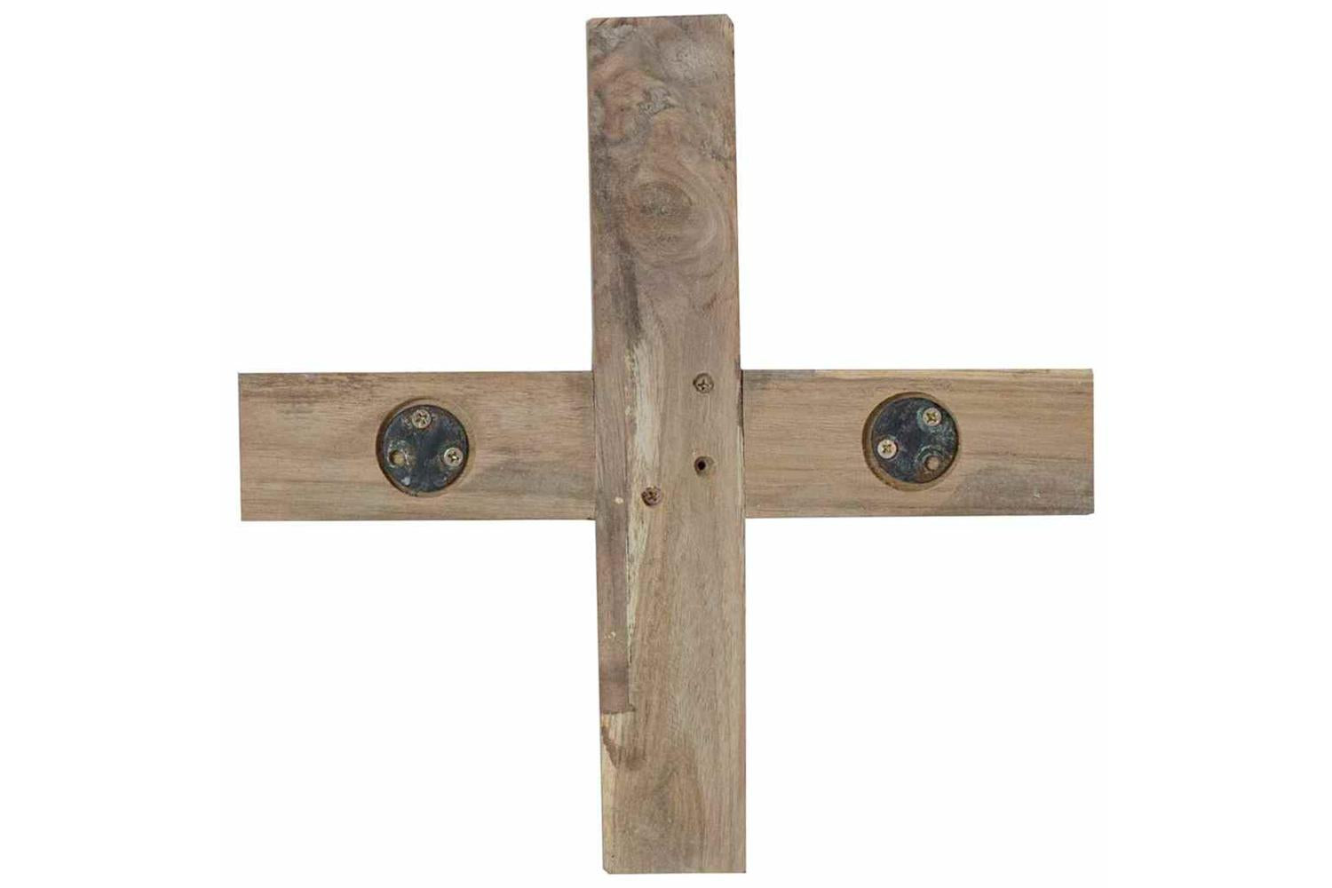 Vidaxl Christmas Tree With Stand Brown 120 Cm Solid Teak Wood-10