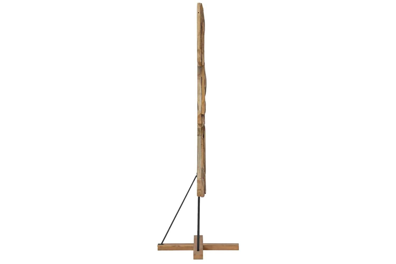Vidaxl Christmas Tree With Stand Brown 180 Cm Solid Teak Wood-6