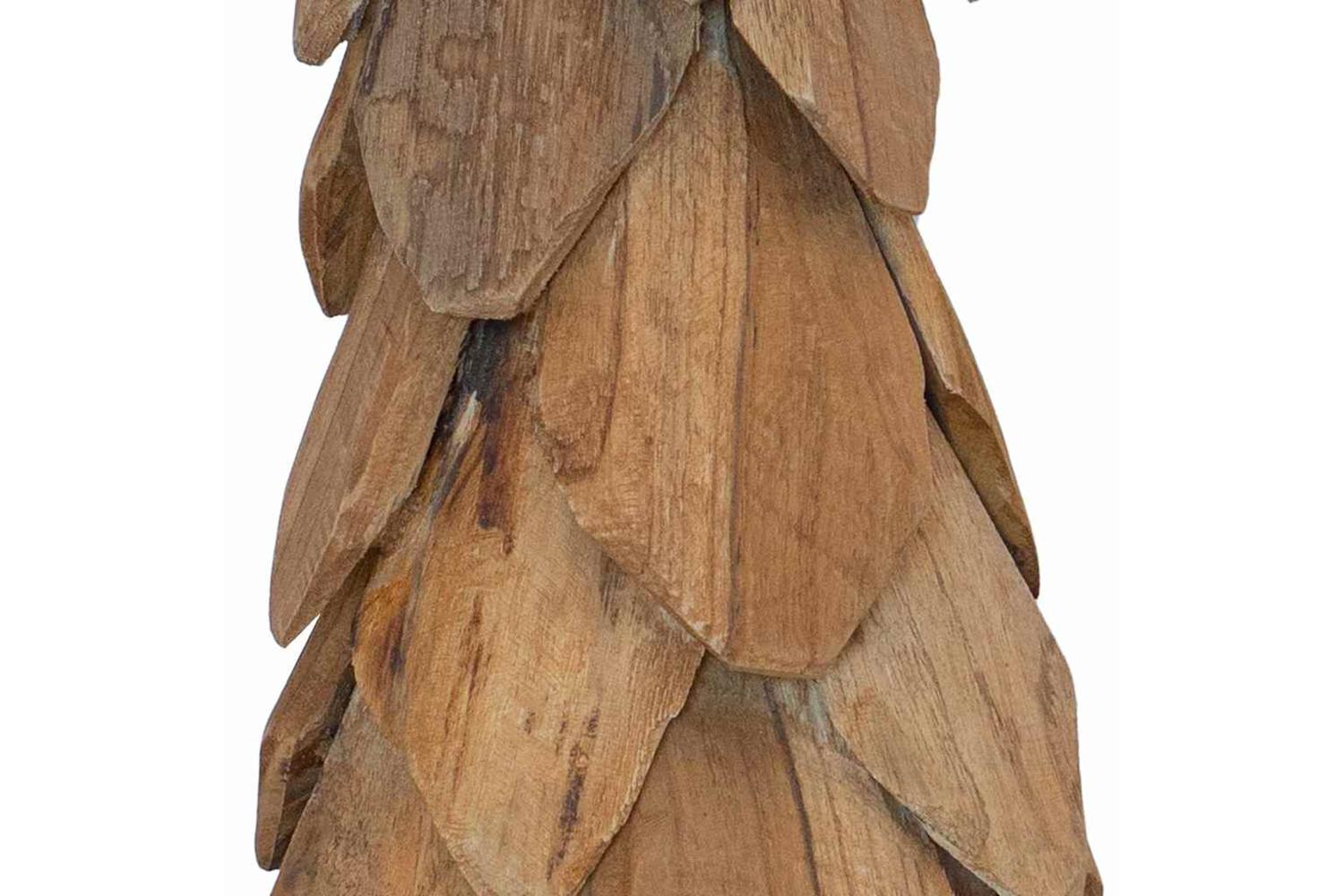 Vidaxl Christmas Tree With Stand Brown 50 Cm Solid Teak Wood-8
