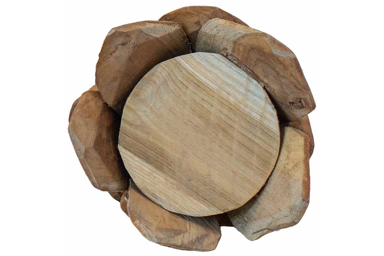 Vidaxl Christmas Tree With Stand Brown 50 Cm Solid Teak Wood-10
