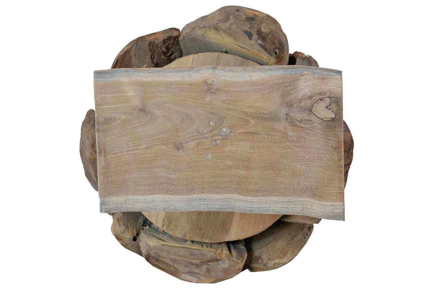Vidaxl Christmas Tree With Stand Brown 90 Cm Solid Teak Wood-9