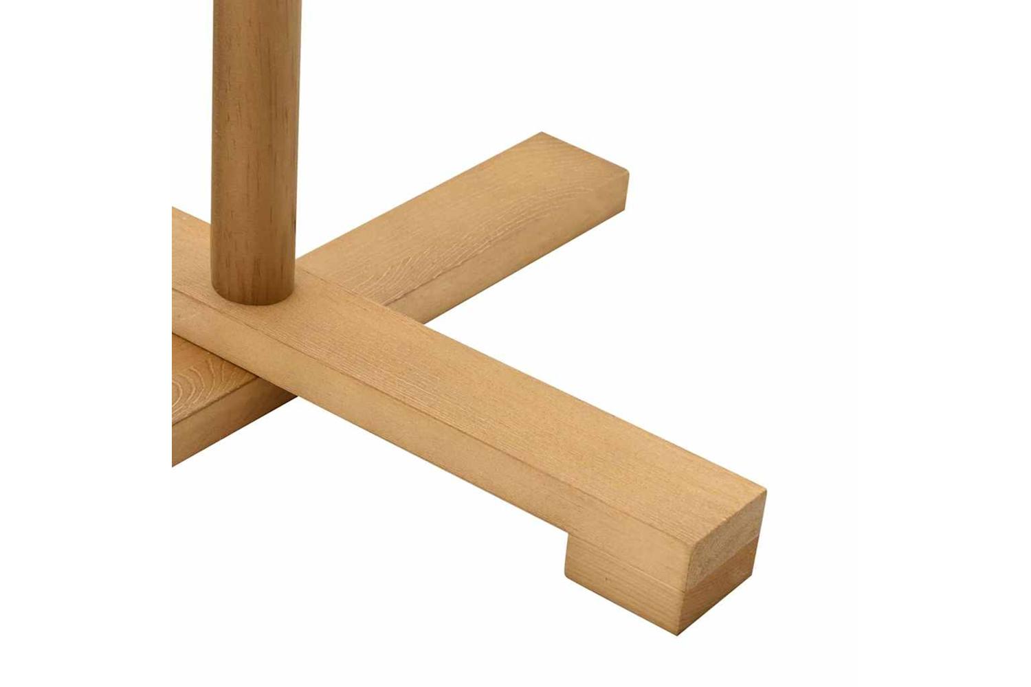 Vidaxl Wooden Christmas Tree With Stand Brown 75 Cm Bamboo-9