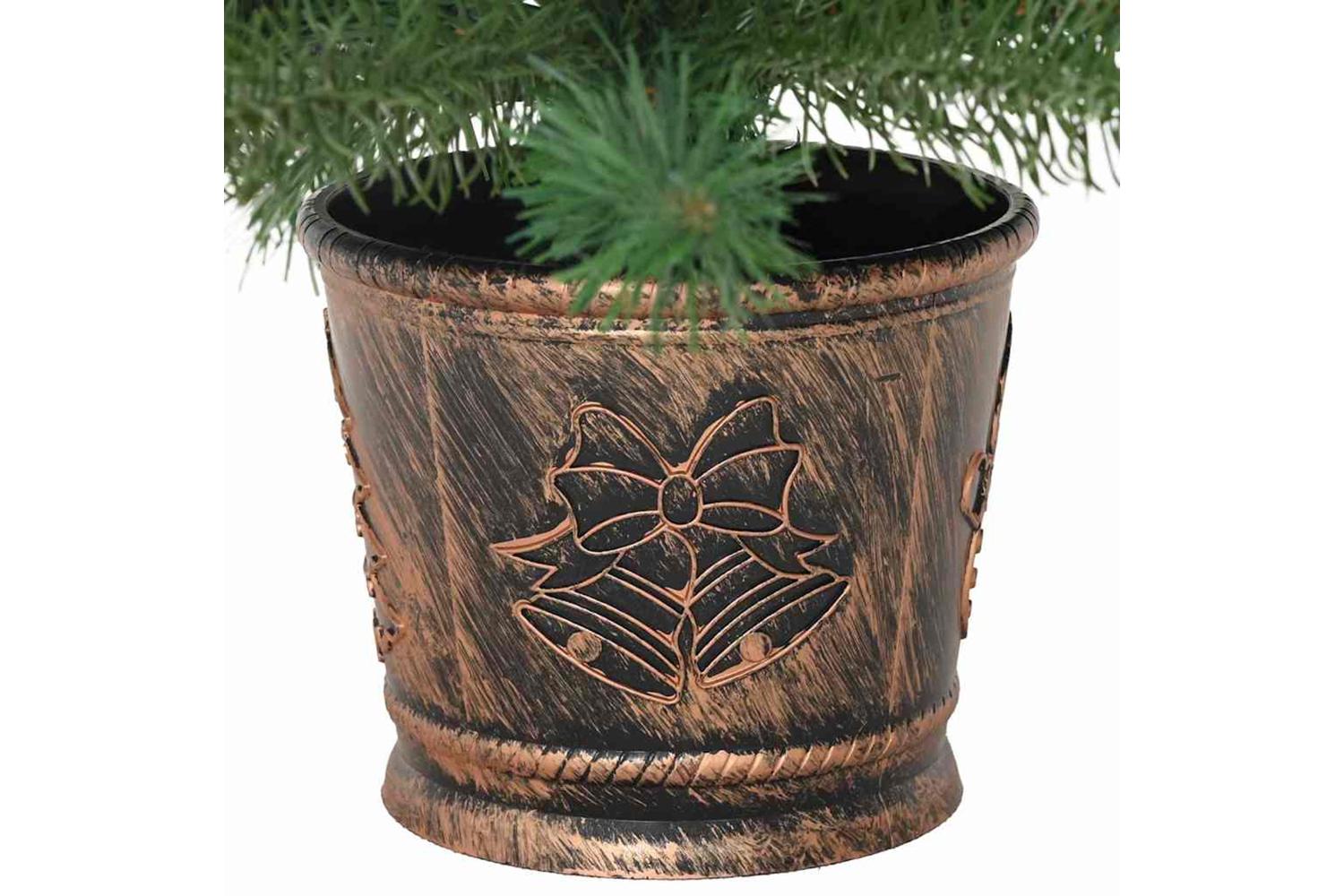 Vidaxl Artificial Christmas Tree Green 95 Cm Pvc Pe And Steel-6