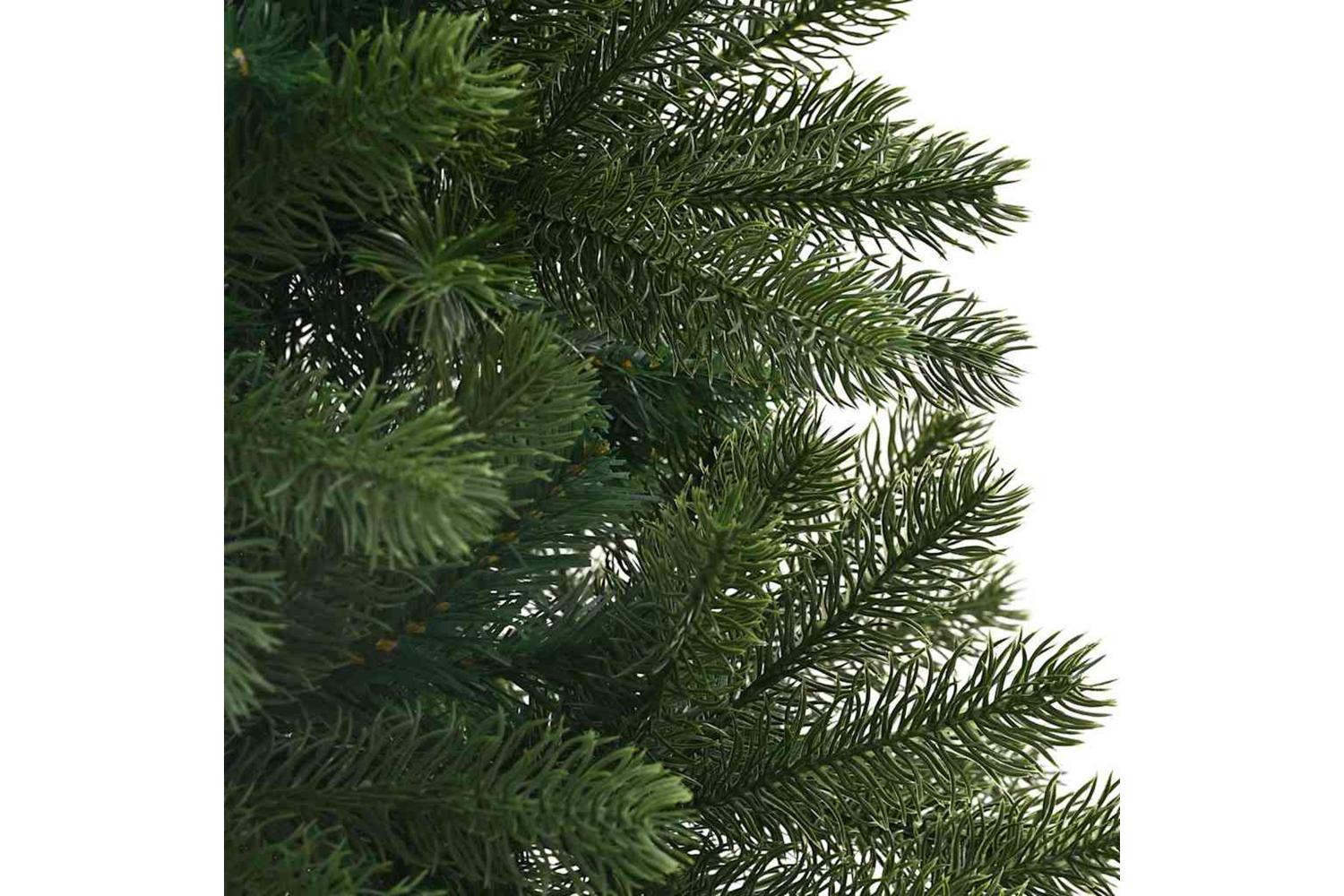Vidaxl Artificial Christmas Tree Green 210 Cm Pvc Pe And Steel-4