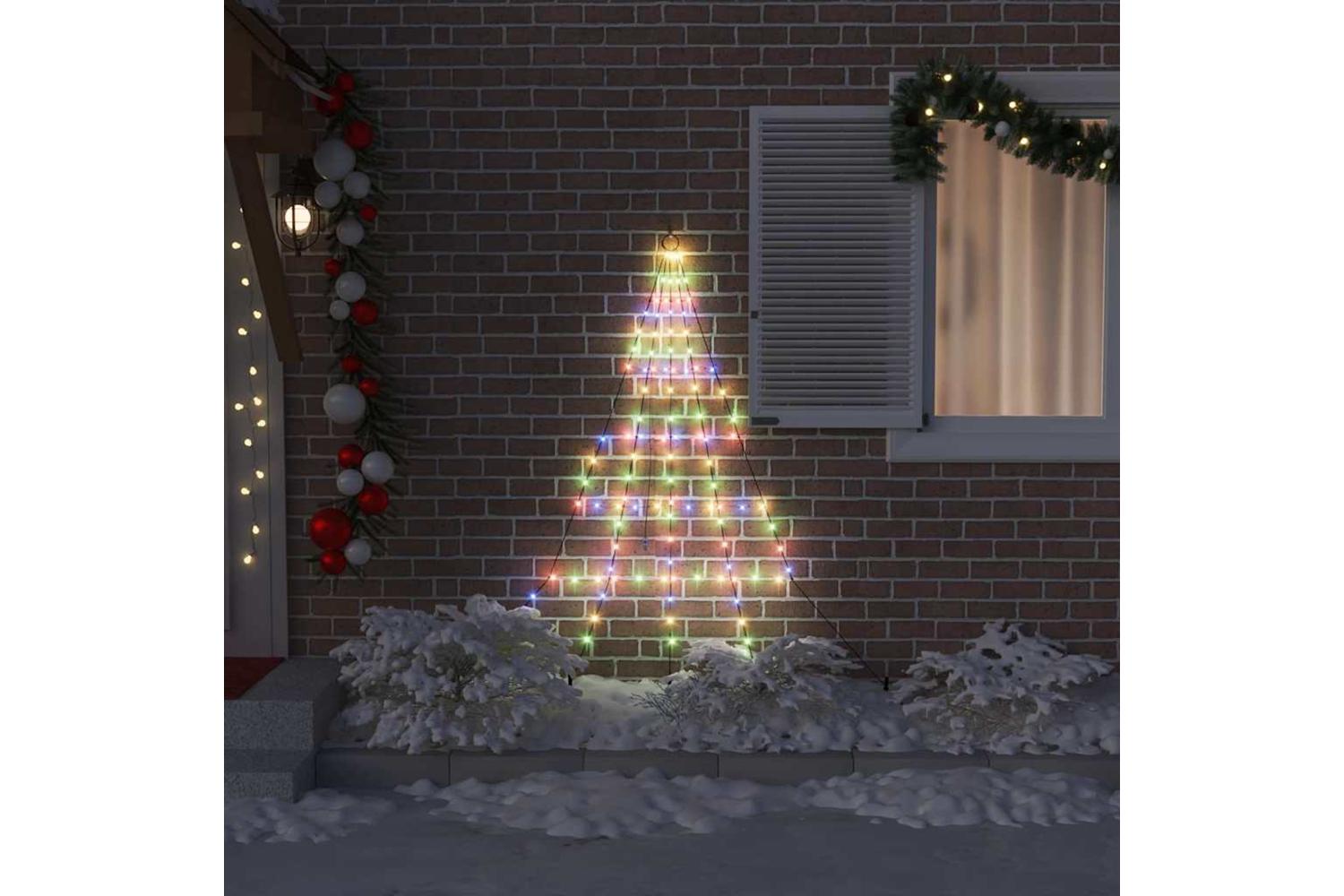 Vidaxl Led Christmas Tree With Ground Spikes Multicolour 180 Cm Metal-3