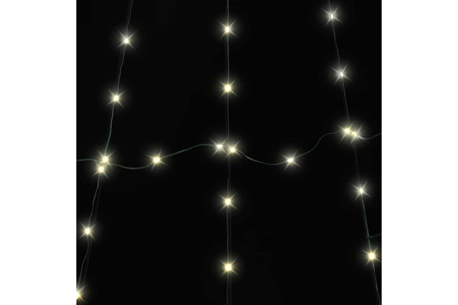 Vidaxl Led Christmas Tree With Ground Spikes Warm White 300 Cm Metal-9