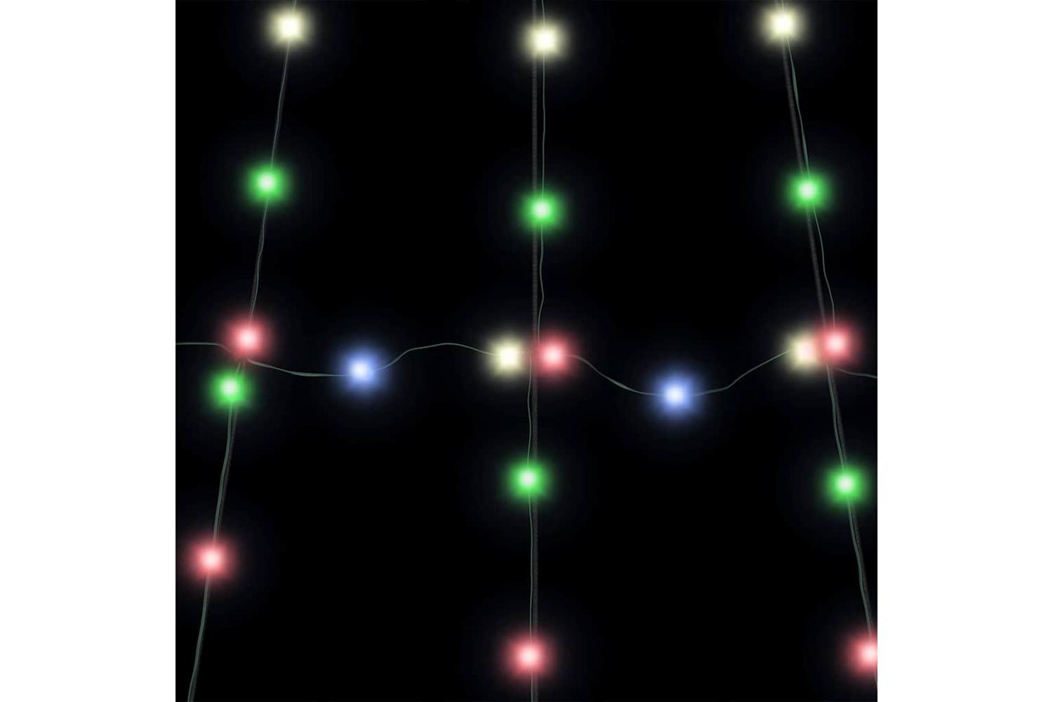 Vidaxl Led Christmas Tree With Ground Spikes Multicolour 300 Cm Metal-9