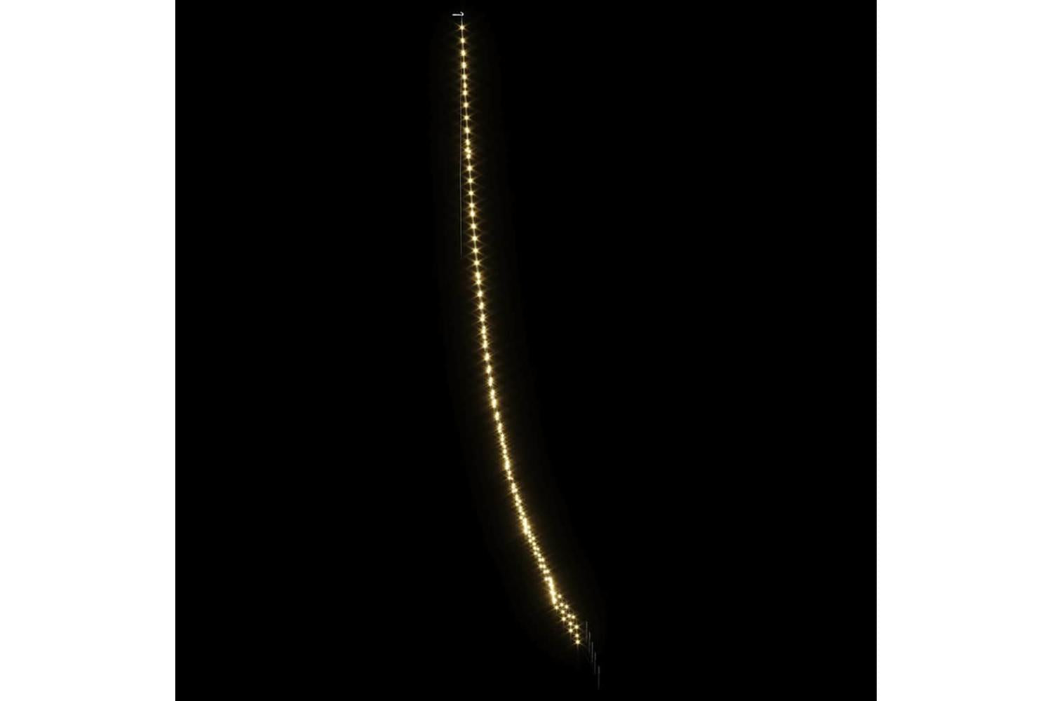 Vidaxl Led Christmas Tree With Ground Spikes Warm White 500 Cm Metal-5