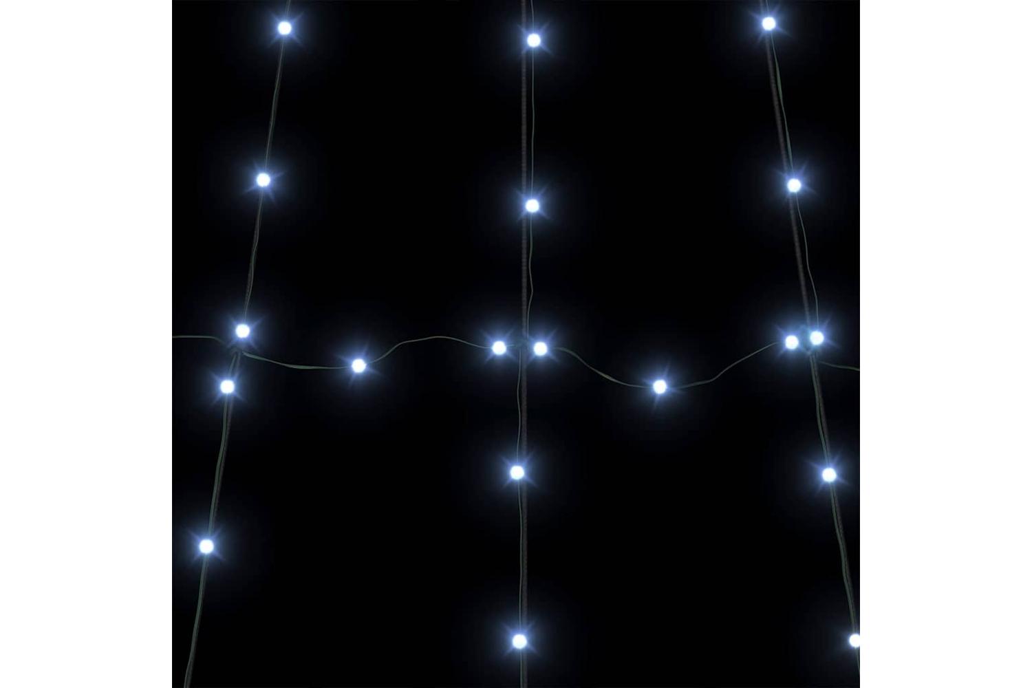 Vidaxl Led Christmas Tree With Ground Spikes Cool White 500 Cm Metal-9